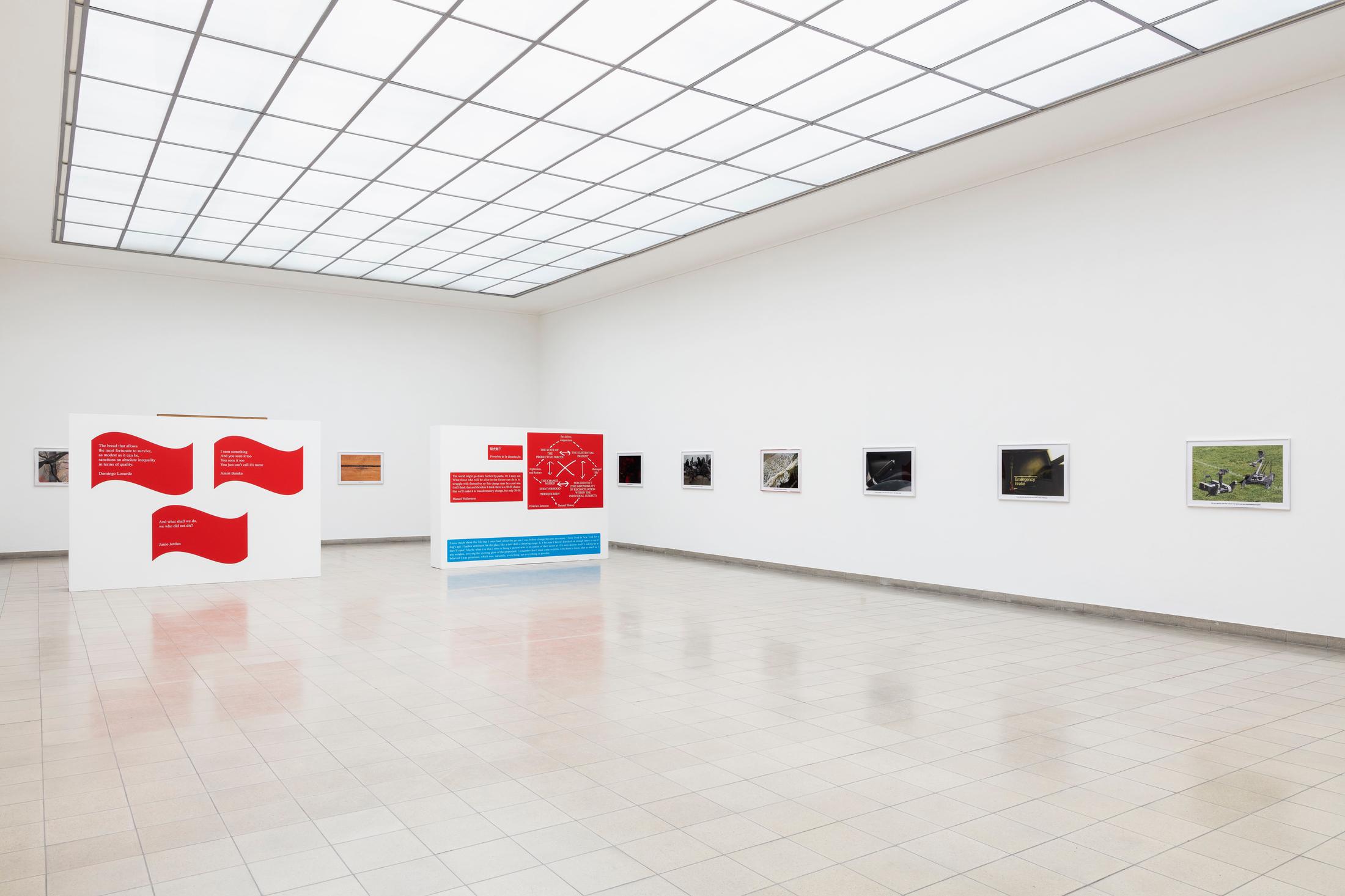 Exhibition View Sam Pulitzer Soloshow «The Premise of a Better Life» at Kunsthaus Glarus, Glarus, 2019 / Photo: Gunnar Meier / Courtesy: the artist and Kunsthaus Glarus