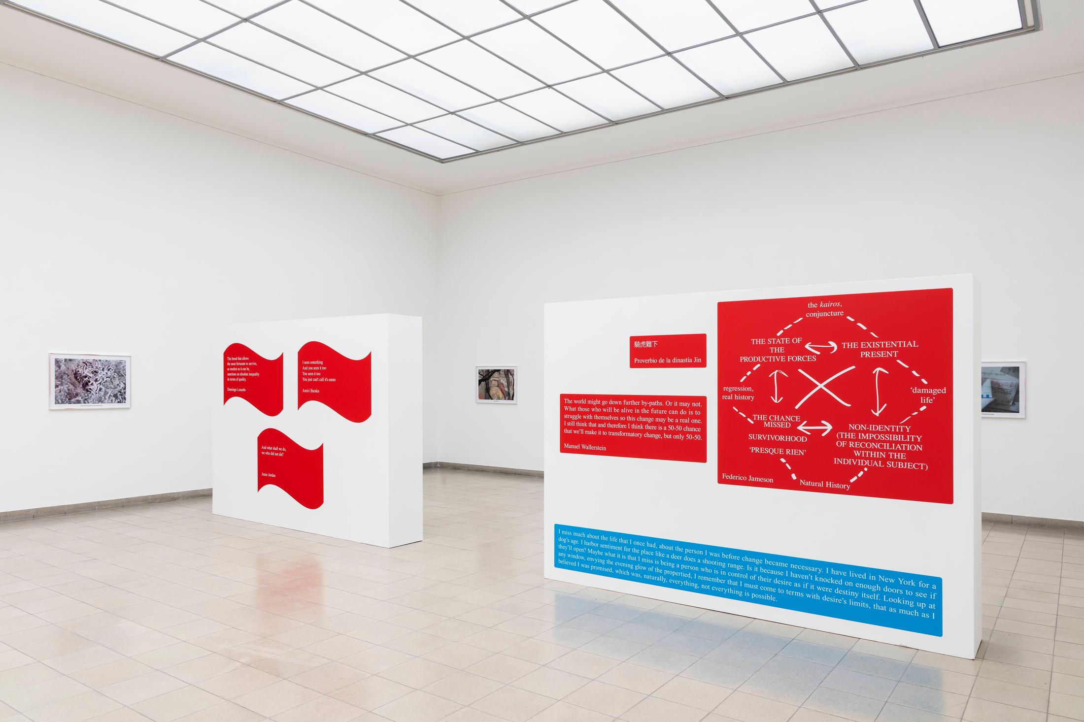 Exhibition View Sam Pulitzer Soloshow «The Premise of a Better Life» at Kunsthaus Glarus, Glarus, 2019 / Photo: Gunnar Meier / Courtesy: the artist and Kunsthaus Glarus