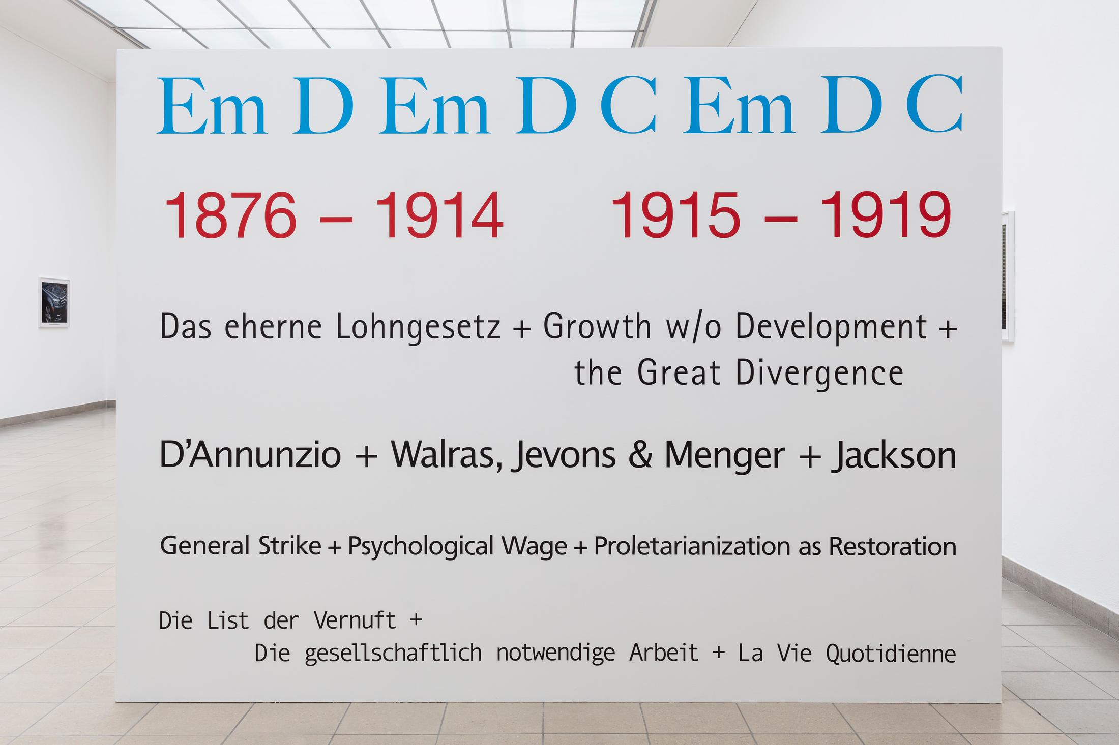 Exhibition View Sam Pulitzer Soloshow «The Premise of a Better Life; view on Años Perros, 2019» at Kunsthaus Glarus, Glarus, 2019 / Photo: Gunnar Meier / Courtesy: the artist and Kunsthaus Glarus