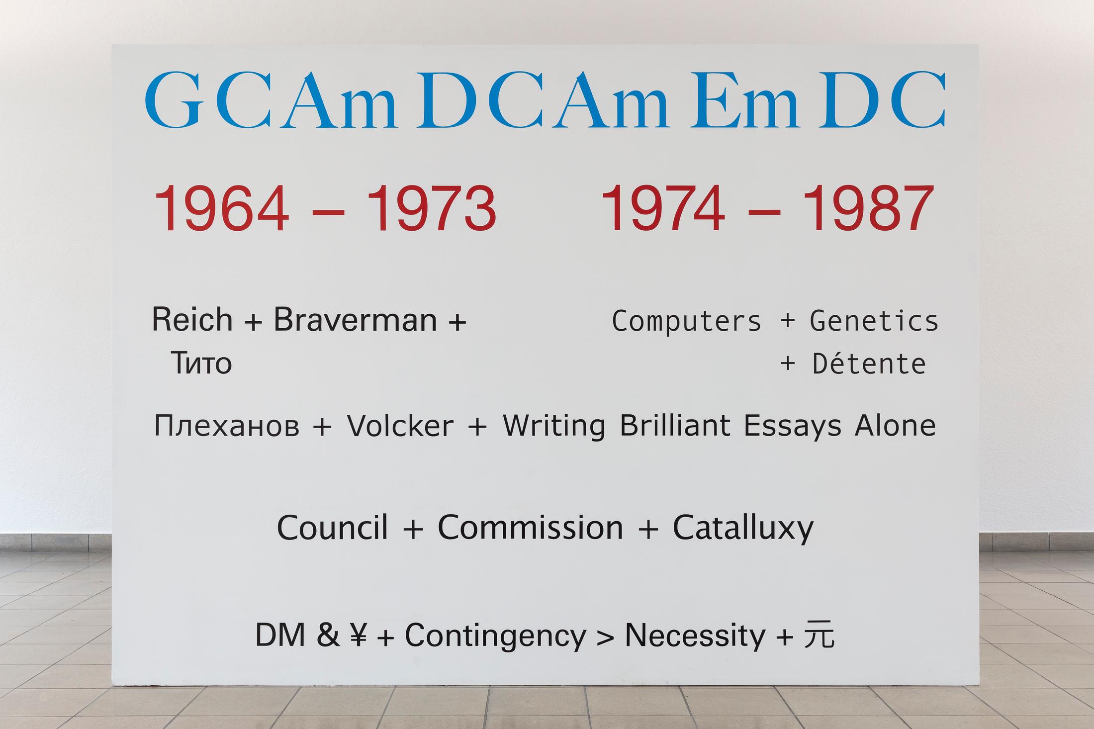 Exhibition View Sam Pulitzer Soloshow «The Premise of a Better Life; view on Años Perros, 2019» at Kunsthaus Glarus, Glarus, 2019 / Photo: Gunnar Meier / Courtesy: the artist and Kunsthaus Glarus