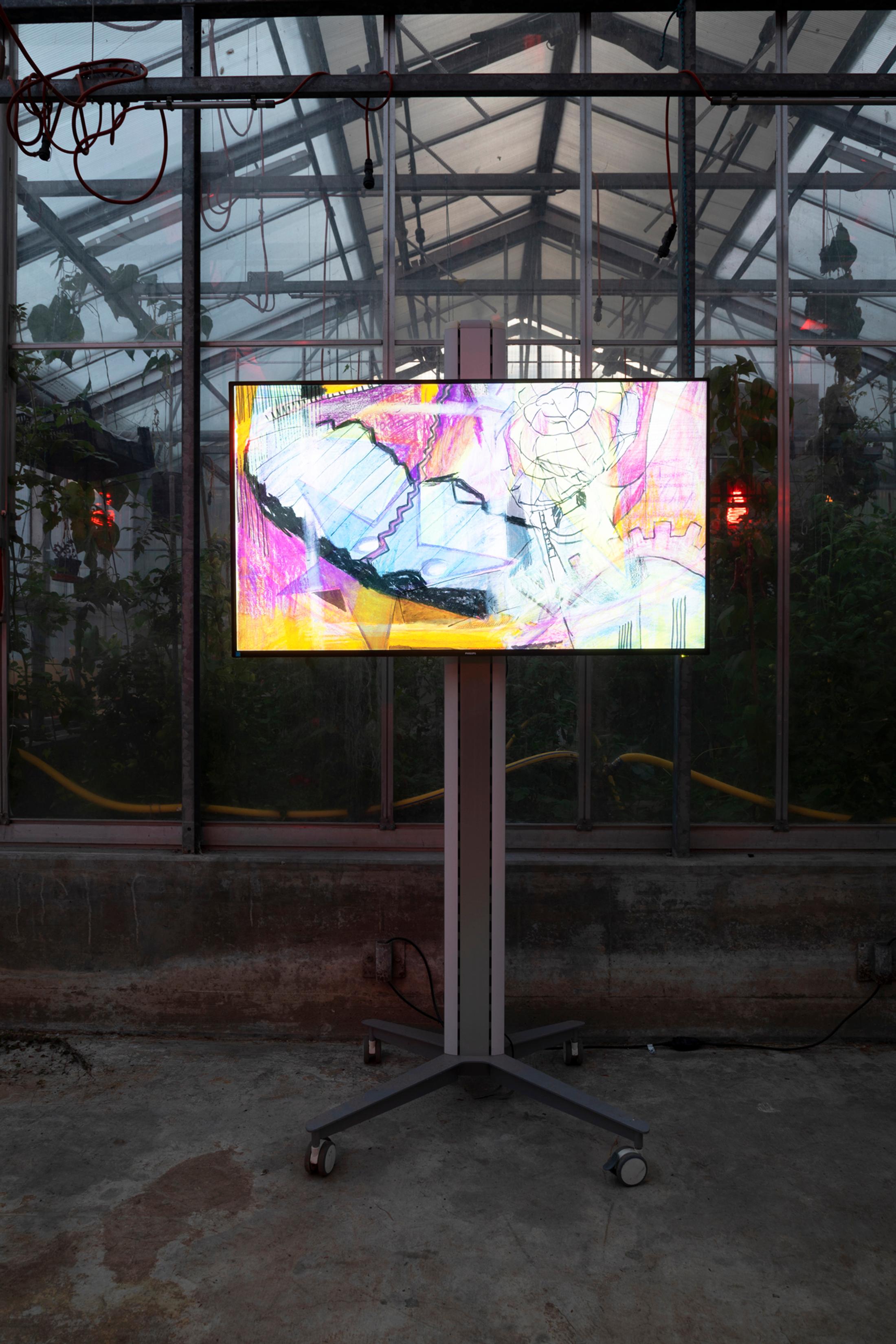 Exhibition View Group Show «Same things make us laugh, make us cry; view on Jordan Selophane, I showed you the medal, let me in, 2021» at Body Archive Project, Zurich, 2021 / Coutesy: the artists and Body Archive Project