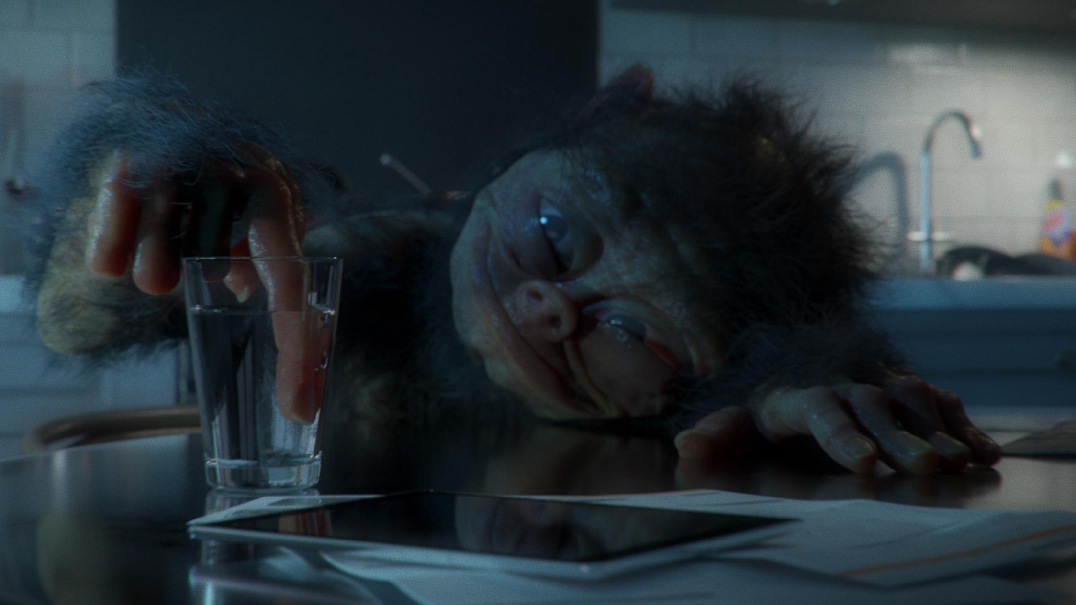 Installation View Sanya Kantarovsky «Disease of the Eyes / view on One World, 2018» at Kunsthalle Basel, 2018. Photo: Philipp Hänger / Courtesy of the artist; Luhring Augustine, New York; Stuart Shave/Modern Art, London; and Tanya Leighton Gallery, Berlin