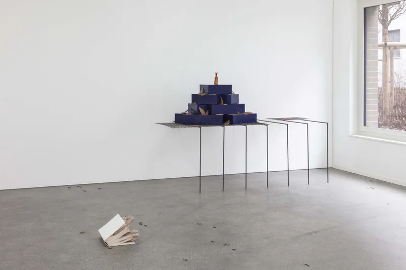 Exhibition View Sara Ravelli Solo Show «The Special Treat» at Espace 3353, 2021-2022 / Photo: Anastasia Mityukova / Courtesy: the artist and Espace 3353