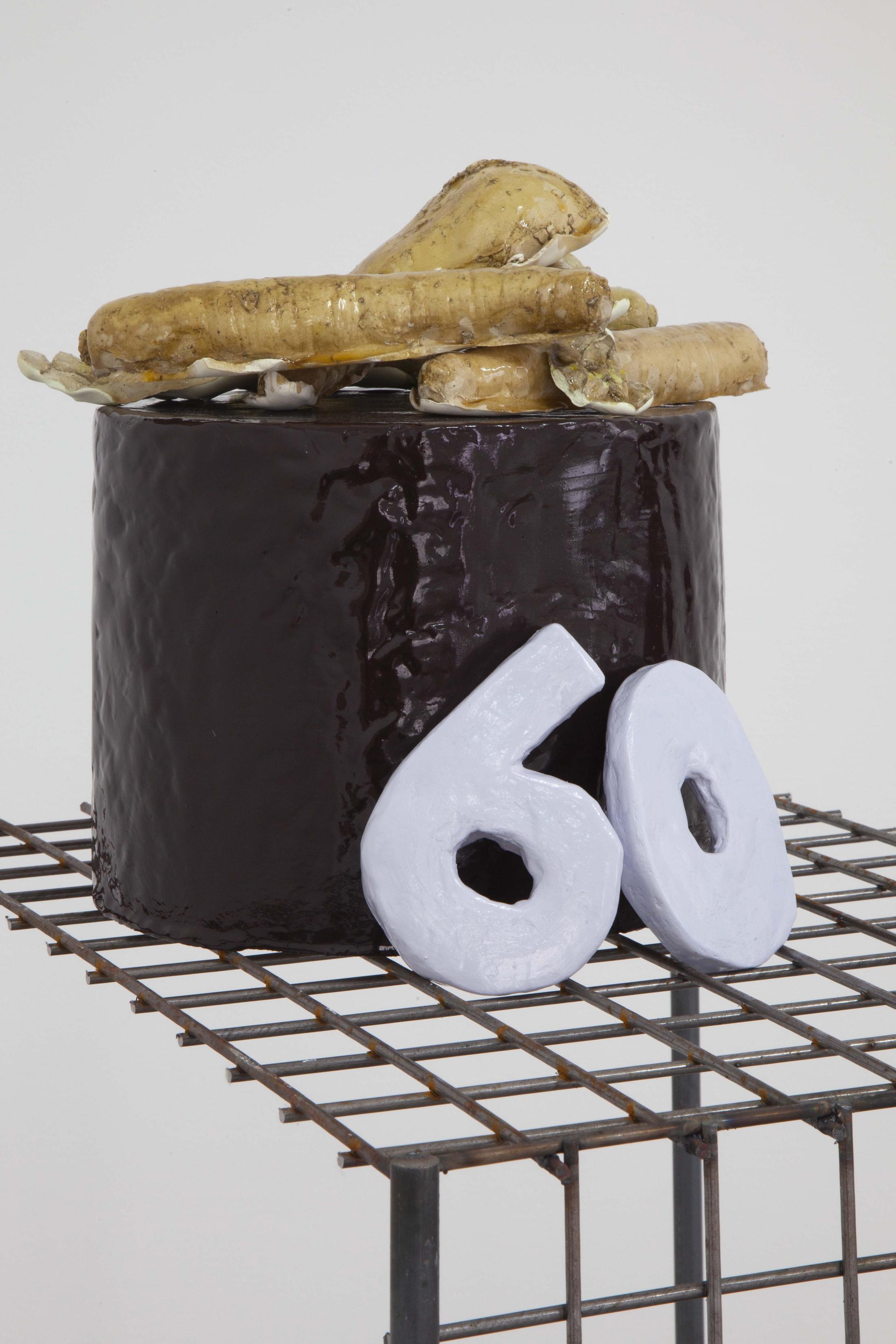 Exhibition View Sara Ravelli Solo Show «The Special Treat; view on Sara Ravelli, Treat #1, Monroe, 2021» at Espace 3353, 2021-2022 / Photo: Anastasia Mityukova / Courtesy: the artist and Espace 3353