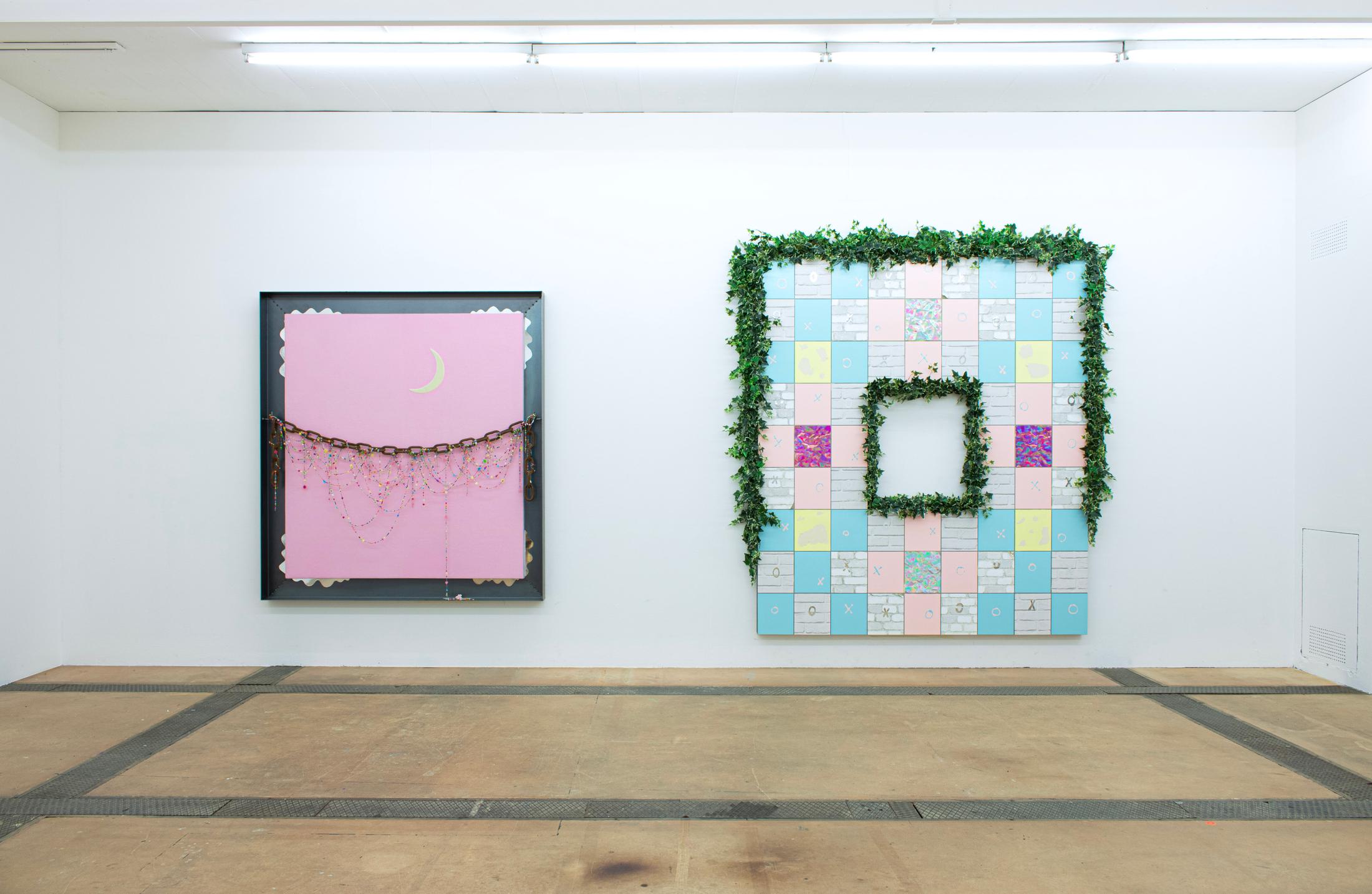 Exhibition View Sarah Benslimane Solo Show «dreamstime» at Centre d'Art Contemporain, Geneva, 2022-2023 / Photo: Niels Hung / Courtesy: the artist and Centre d'Art Contemporain