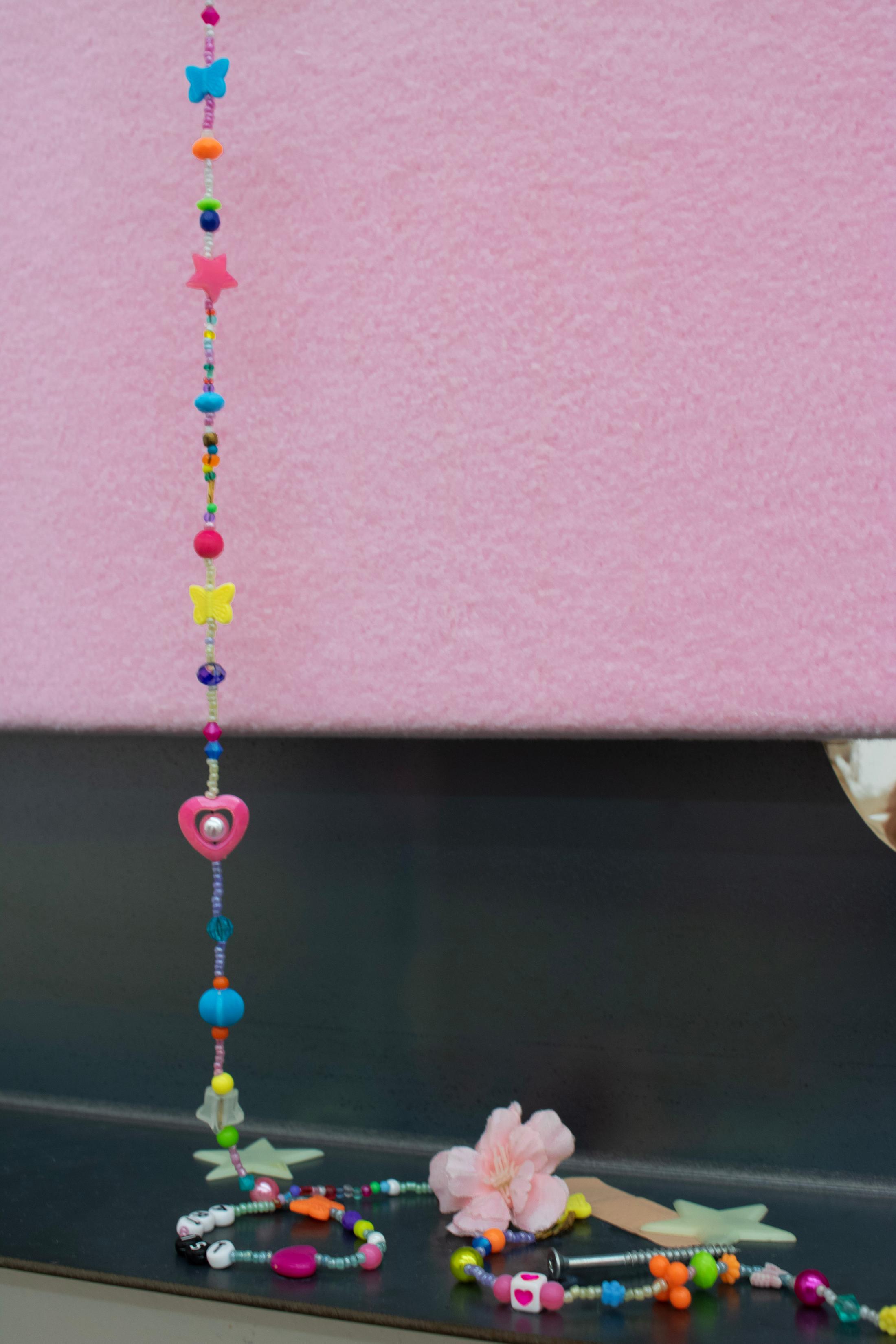 Exhibition View Sarah Benslimane Solo Show «dreamstime» at Centre d'Art Contemporain, Geneva, 2022-2023 / Photo: Niels Hung / Courtesy: the artist and Centre d'Art Contemporain