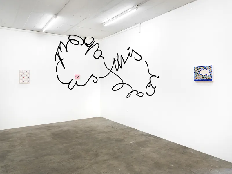 Exhibition View Sarah Benslimane Solo Show «The Way We Trust» at Tunnel Tunnel, Lausanne 2022 / Photo: Julien Gremaud / Courtesy: the artist and Tunnel Tunnel