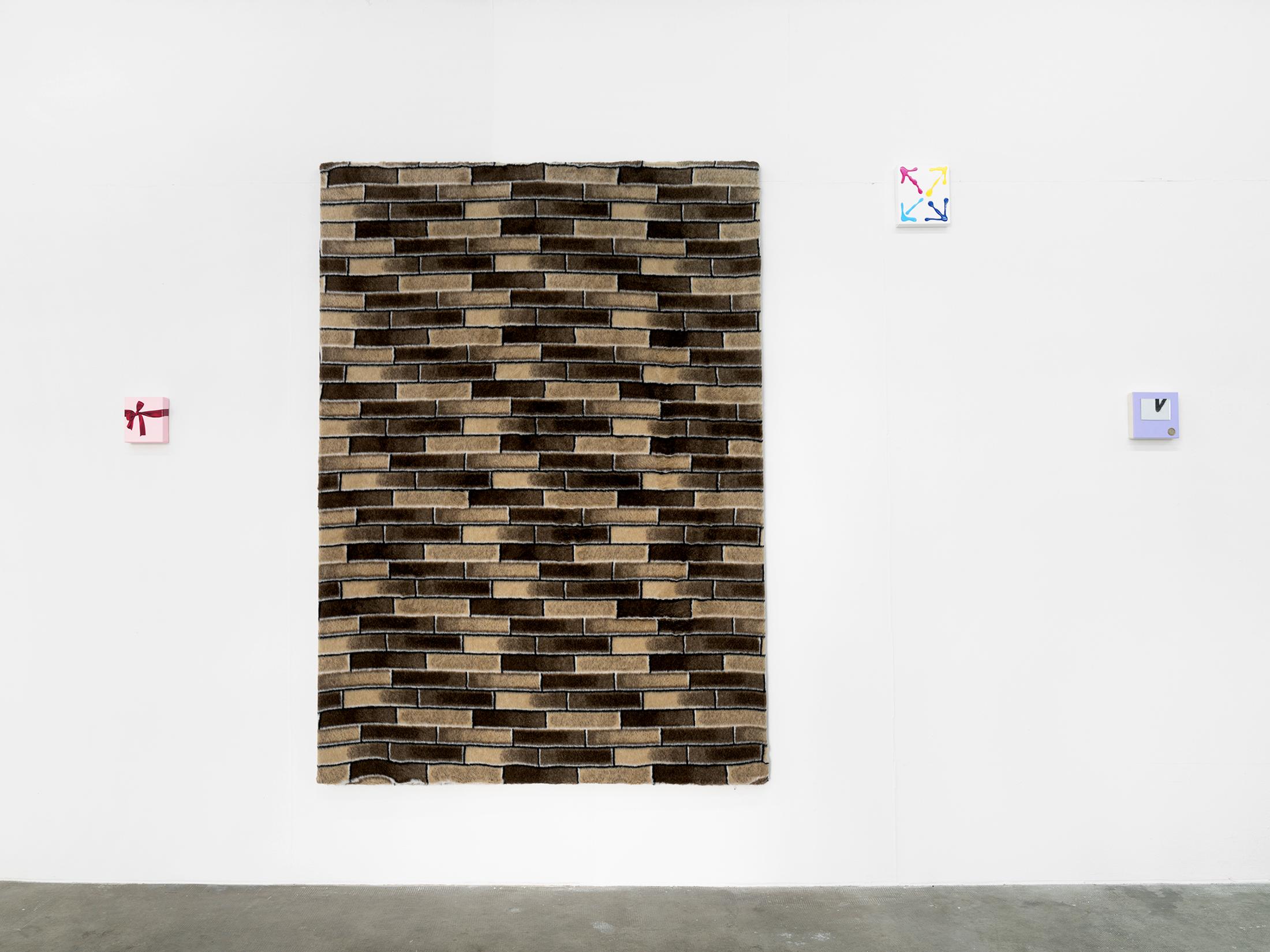 Exhibition View Sarah Benslimane Solo Show «The Way We Trust» at Tunnel Tunnel, Lausanne 2022 / Photo: Julien Gremaud / Courtesy: the artist and Tunnel Tunnel