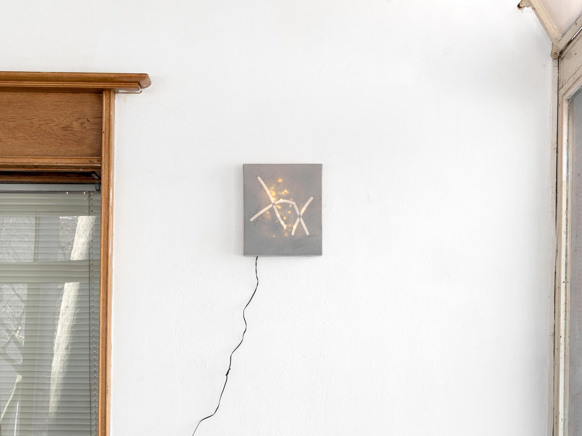 Exhibition View Sarah Benslimane Solo Show «The Way We Trust» at Tunnel Tunnel, Lausanne 2022 / Photo: Julien Gremaud / Courtesy: the artist and Tunnel Tunnel