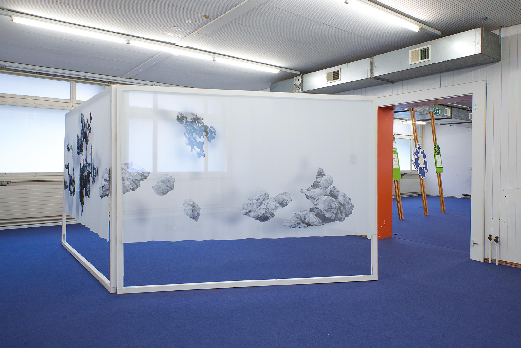 Exhibition View Groupshow «Spiral Arms» at Longtang, Zurich, 2019 / Photo: James Bantone / Courtesy: the artists and Longtang, Zurich