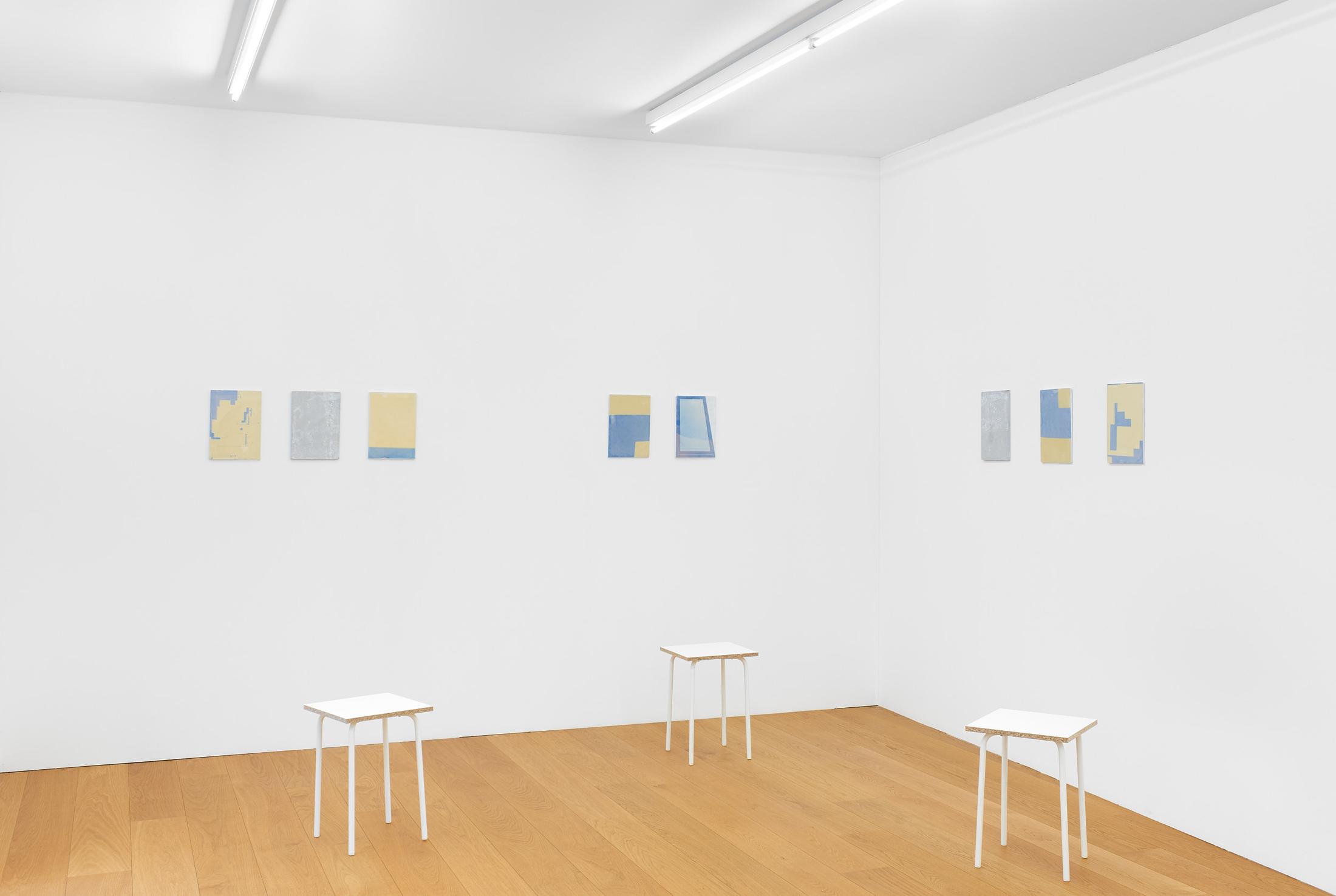 Exhibition View Sarah Lehnerer Soloshow «I could turn myself into it instead of away from it» at Kichgasse, Steckborn, 2019 / Photo: Alex Kern / Courtesy: the artist and Kichgasse