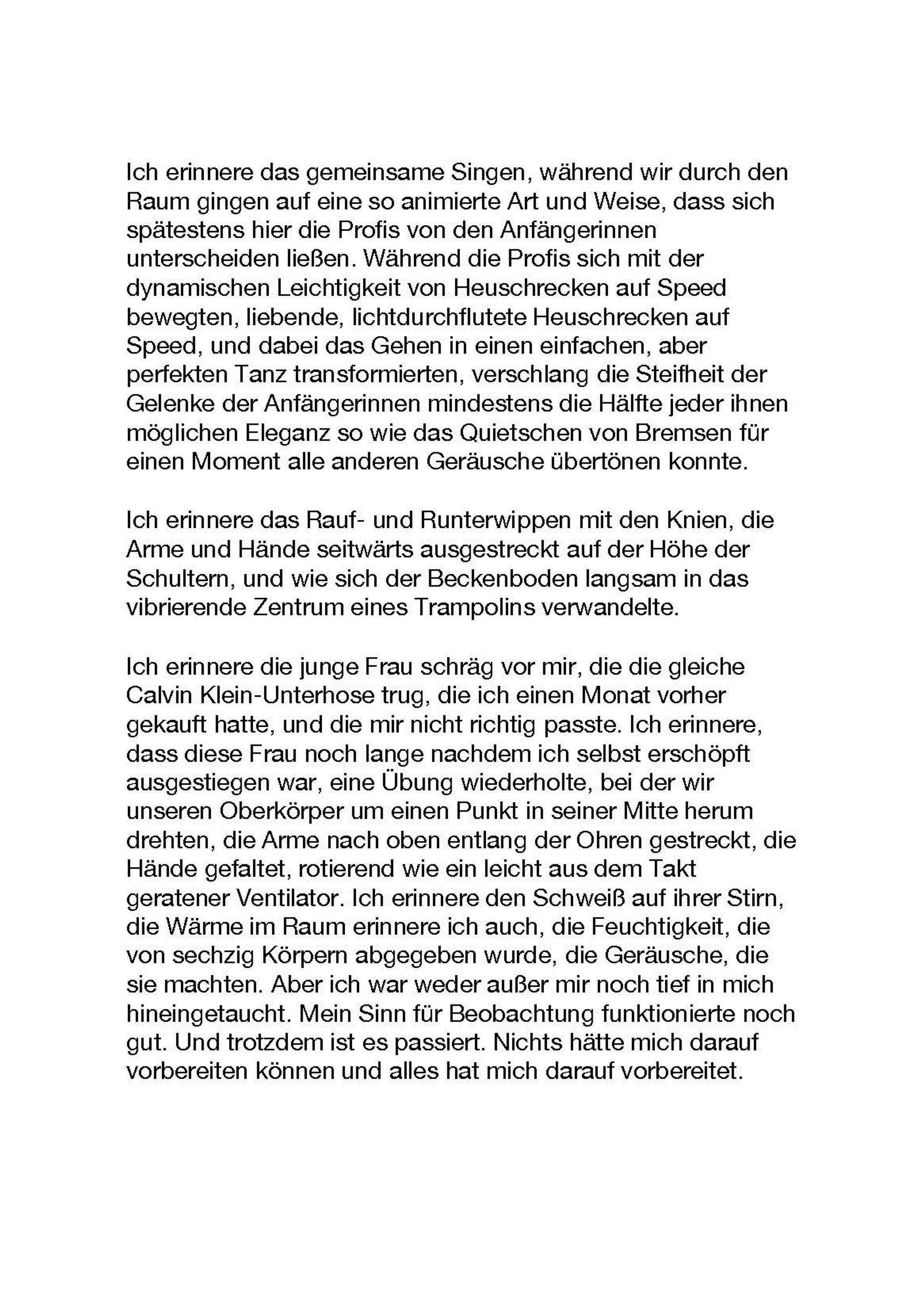 Exhibition View Sarah Lehnerer Soloshow «I could turn myself into it instead of away from it; view on Text by Inka Meissner in German, Page 3» at Kichgasse, Steckborn, 2019 / Photo: Alex Kern / Courtesy: the artist and Kichgasse