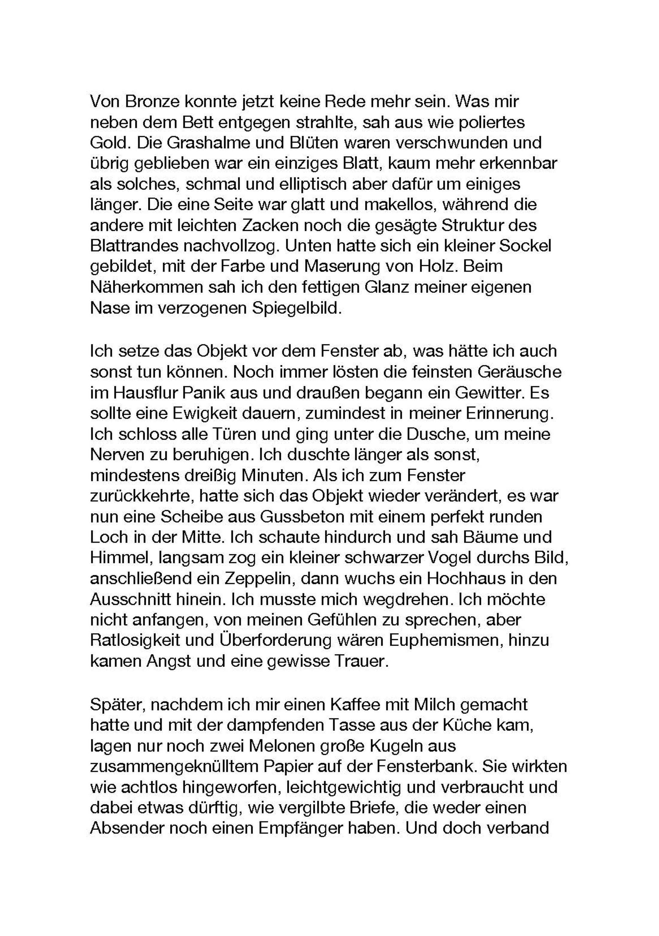 Exhibition View Sarah Lehnerer Soloshow «I could turn myself into it instead of away from it; view on Text by Inka Meissner in German, Page 6» at Kichgasse, Steckborn, 2019 / Photo: Alex Kern / Courtesy: the artist and Kichgasse