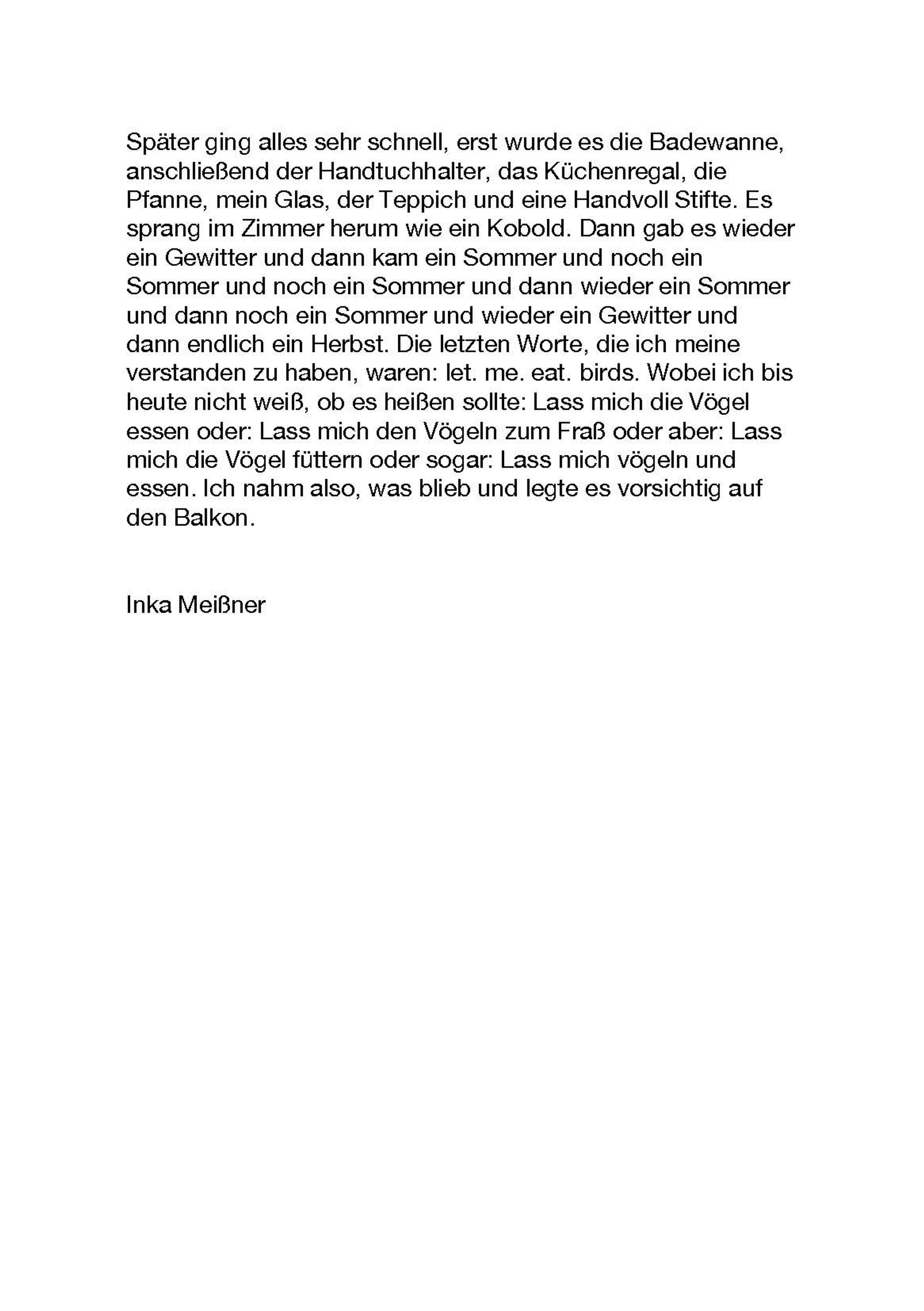 Exhibition View Sarah Lehnerer Soloshow «I could turn myself into it instead of away from it; view on Text by Inka Meissner in German, Page 8» at Kichgasse, Steckborn, 2019 / Photo: Alex Kern / Courtesy: the artist and Kichgasse