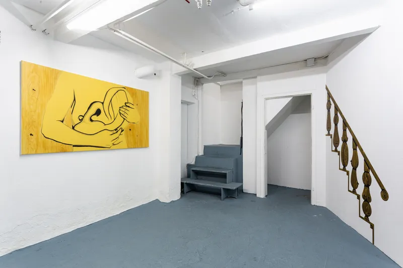 Exhibition View Groupshow «Sarah Margnetti & Megan Rooney» at Last Tango, Zurich / Photo: Kilian Bannwart / Courtesy: the artist and Last Tango