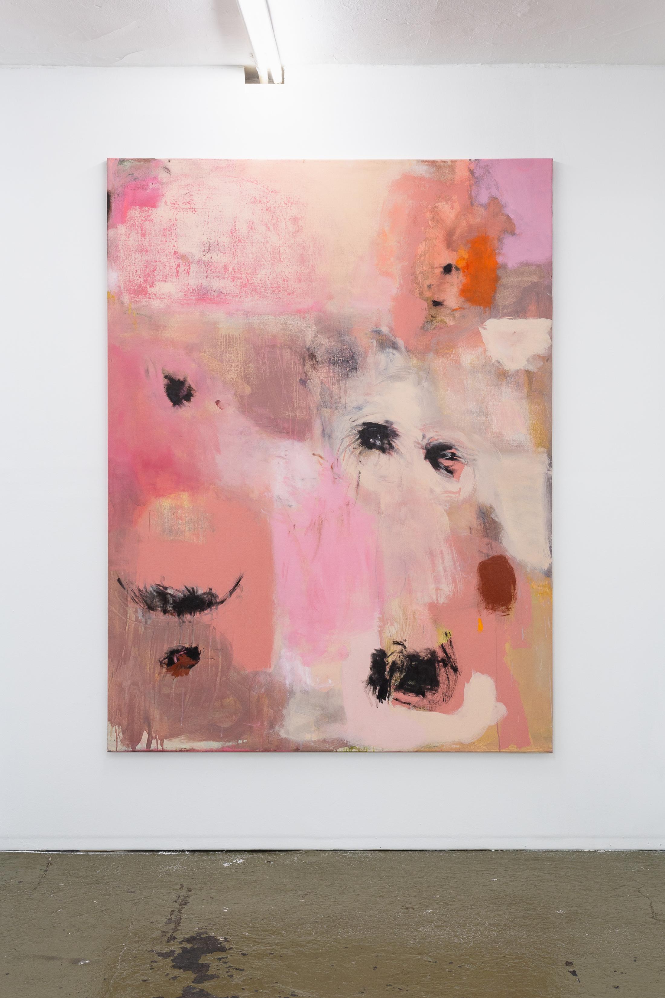 Exhibition View Groupshow «Sarah Margnetti & Megan Rooney ; view on Megan Rooney, How It Is, 2019» at Last Tango, Zurich / Photo: Kilian Bannwart / Courtesy: the artist and Last Tango