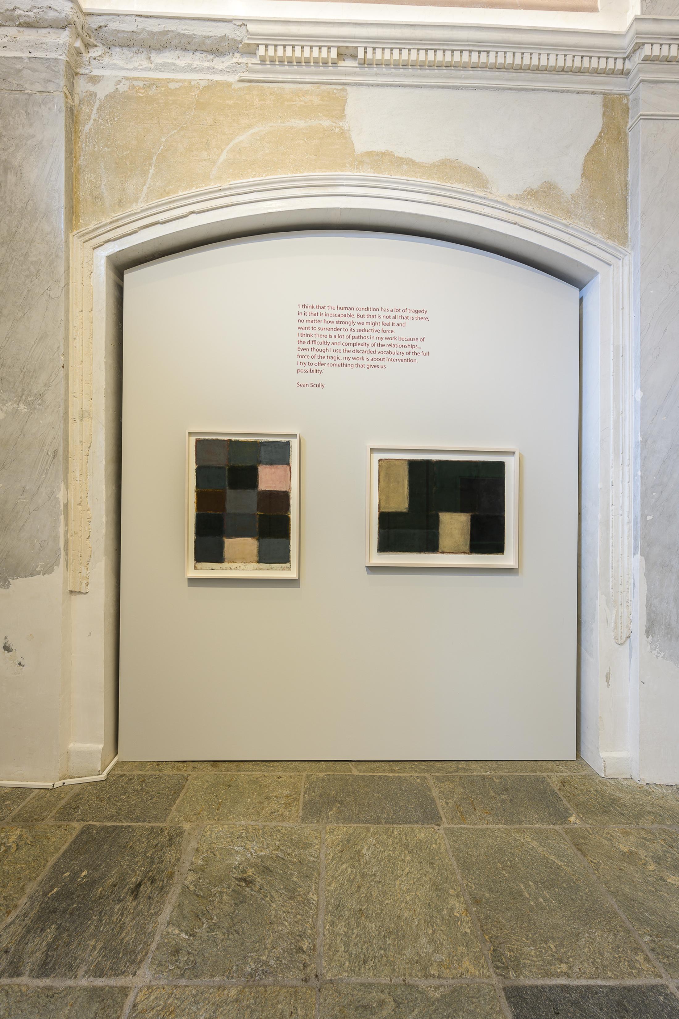 Exhibition View Sean Scully Soloshow «Aeternum» presented by Robilant+Voena at Forum Paracelsus, St. Moritz / © Sean Scully / Photo: Romano Salis / Courtesy: Sean Scully and Robilant+Voena