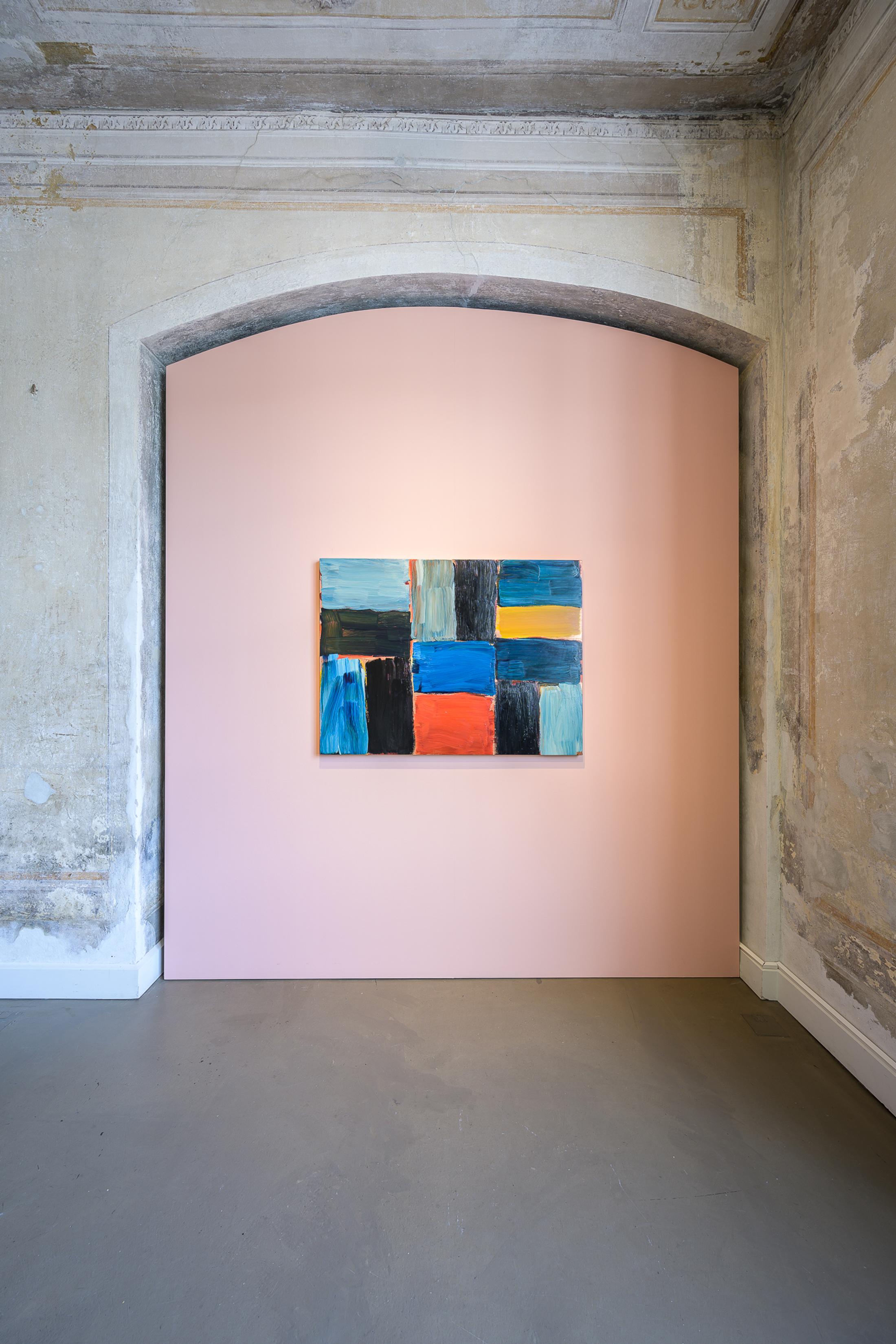 Exhibition View Sean Scully Soloshow «Aeternum» presented by Robilant+Voena at Forum Paracelsus, St. Moritz / © Sean Scully / Photo: Romano Salis / Courtesy: Sean Scully and Robilant+Voena