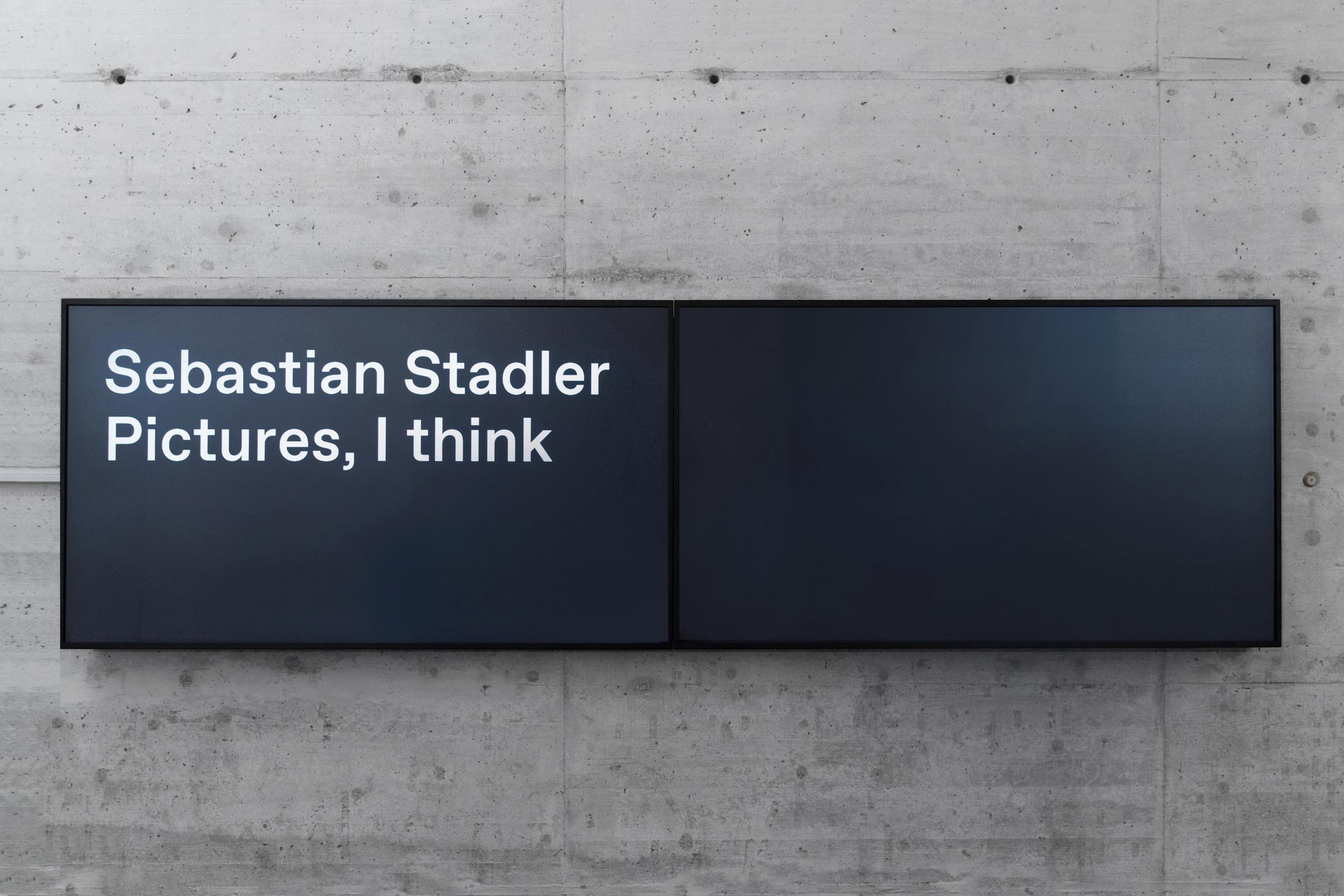 Exhibition View Sebastian Stadler Soloshow «Pictures, I think» at Kunstmuseum St. Gallen, 2019 / © Sebastian Stadler / Courtesy: the artist and Kunstmuseum St. Gallen