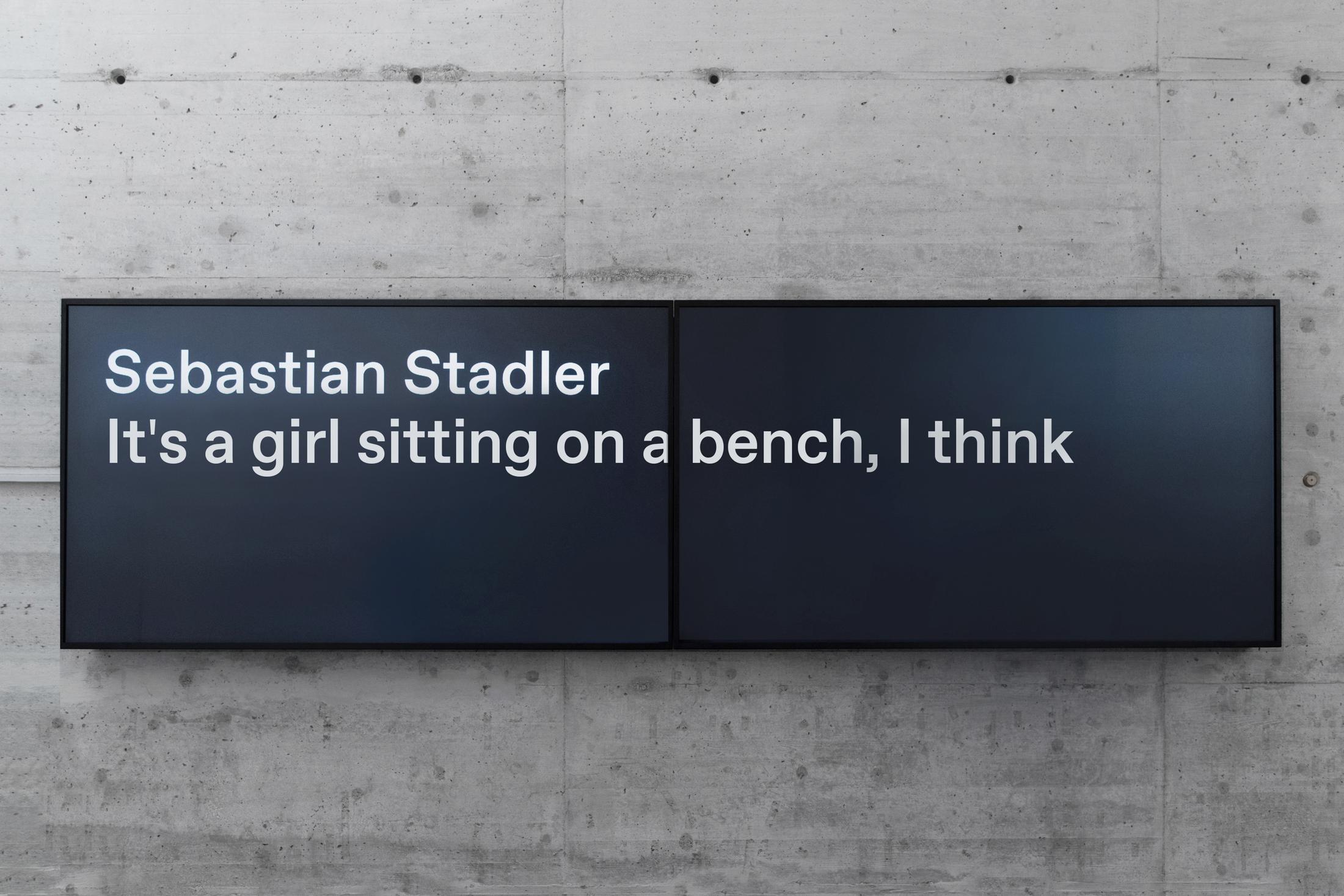 Exhibition View Sebastian Stadler Soloshow «Pictures, I think» at Kunstmuseum St. Gallen, 2019 / © Sebastian Stadler / Courtesy: the artist and Kunstmuseum St. Gallen