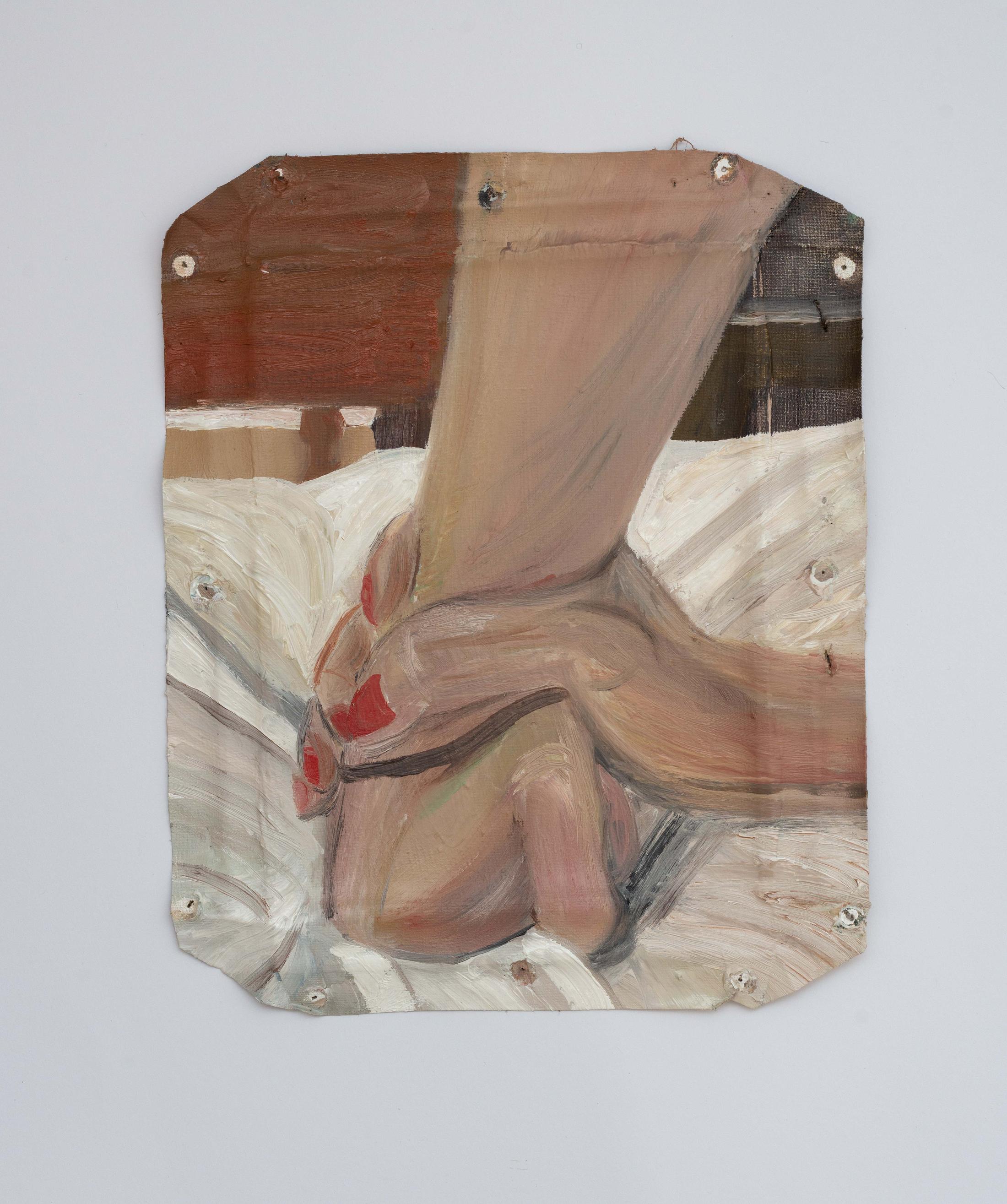 Exhibition View Ser Serpas Soloshow «Models; view on Untitled, 2019» at Karma International, Zurich, 2020 / Photo: James Bantone / Courtesy: the artist and Karma International, Zurich / Los Angeles