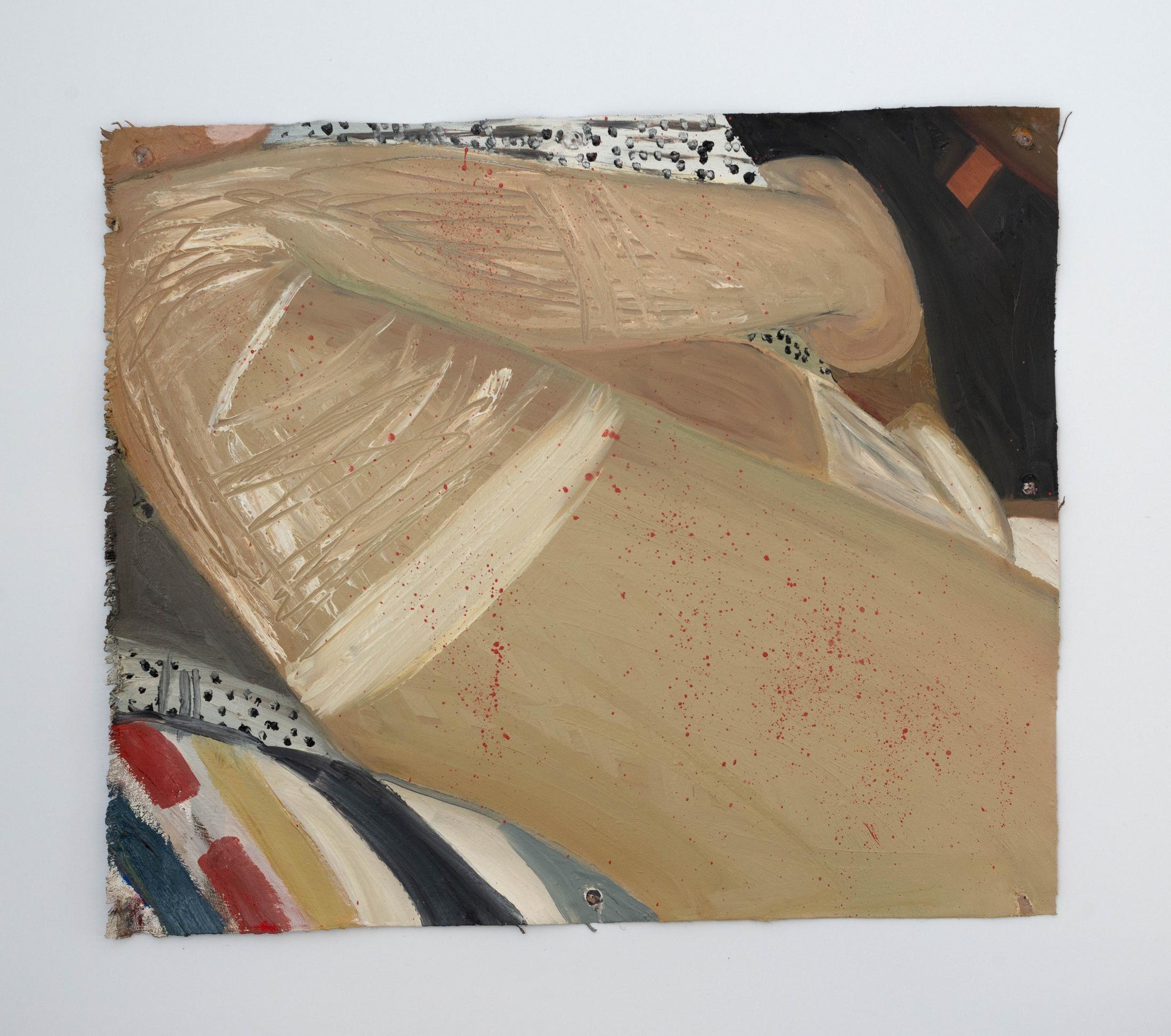 Exhibition View Ser Serpas Soloshow «Models; view on Untitled, 2019» at Karma International, Zurich, 2020 / Photo: James Bantone / Courtesy: the artist and Karma International, Zurich / Los Angeles