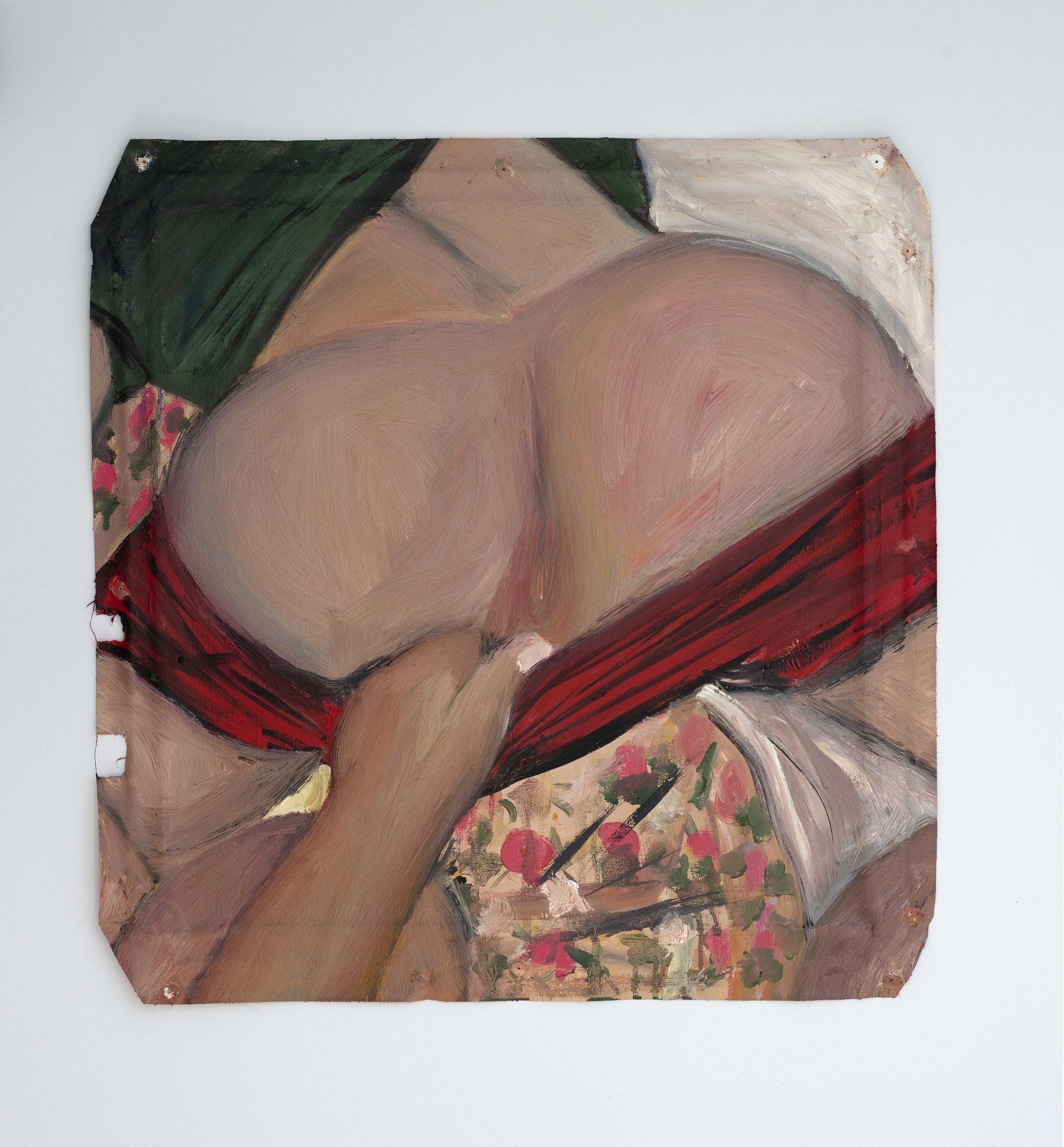 Exhibition View Ser Serpas Soloshow «Models; view on Untitled, 2019» at Karma International, Zurich, 2020 / Photo: James Bantone / Courtesy: the artist and Karma International, Zurich / Los Angeles