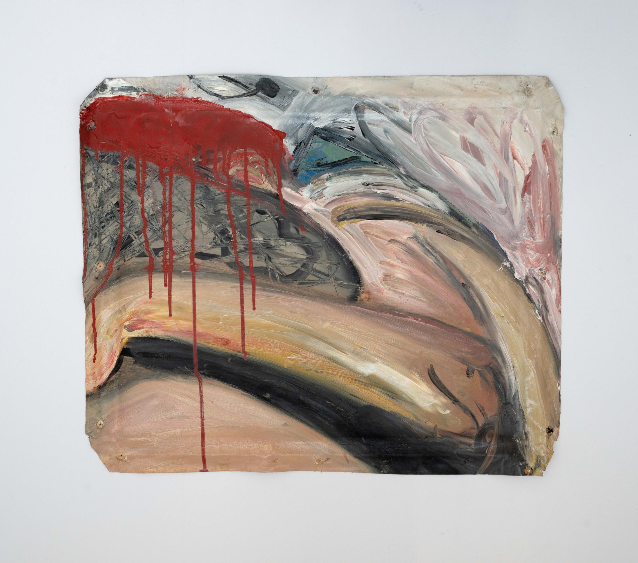 Exhibition View Ser Serpas Soloshow «Models; view on Untitled, 2019» at Karma International, Zurich, 2020 / Photo: James Bantone / Courtesy: the artist and Karma International, Zurich / Los Angeles