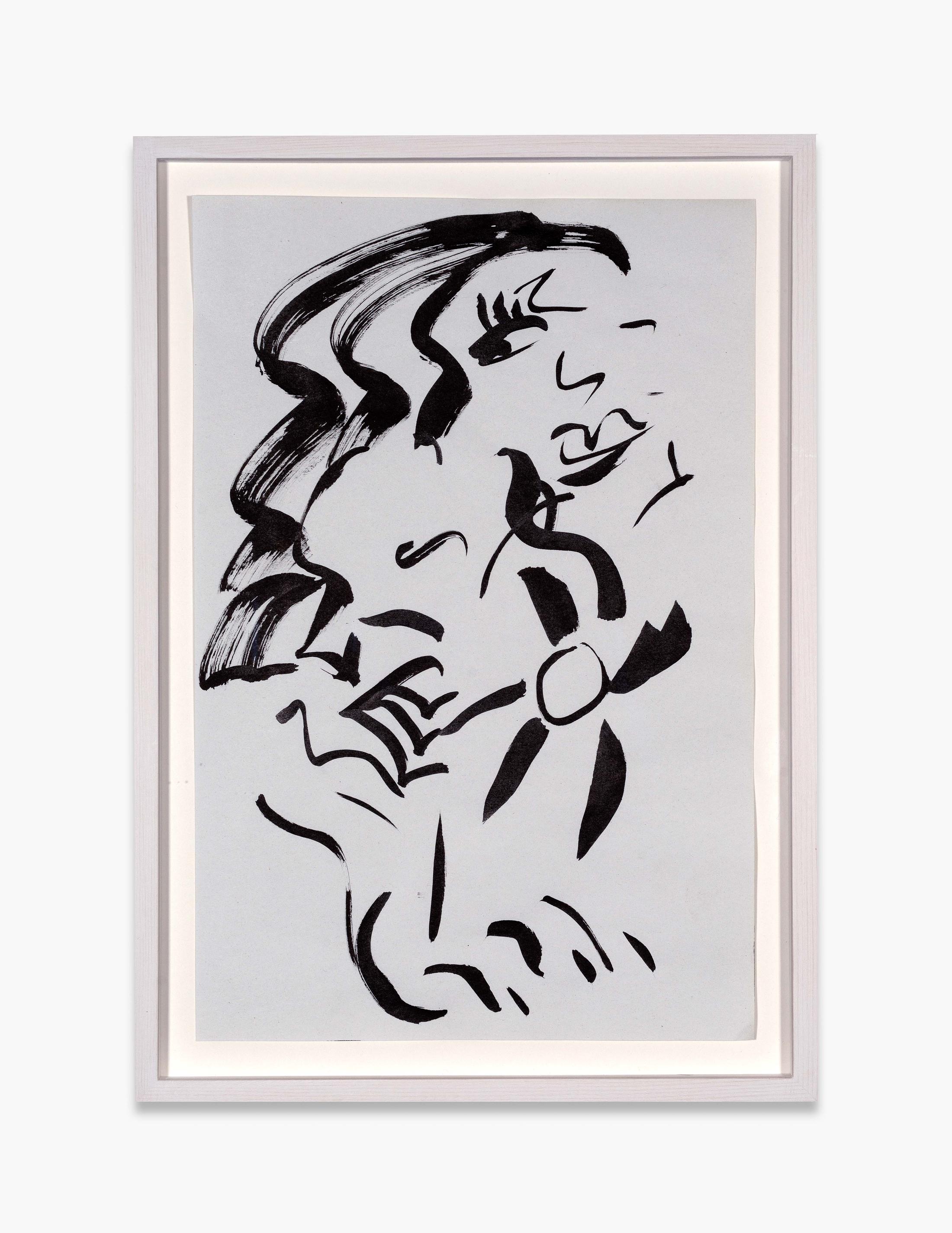 Exhibition View Ser Serpas Soloshow «Models; view on Untitled, 2019» at Karma International, Zurich, 2020 / Photo: James Bantone / Courtesy: the artist and Karma International, Zurich / Los Angeles