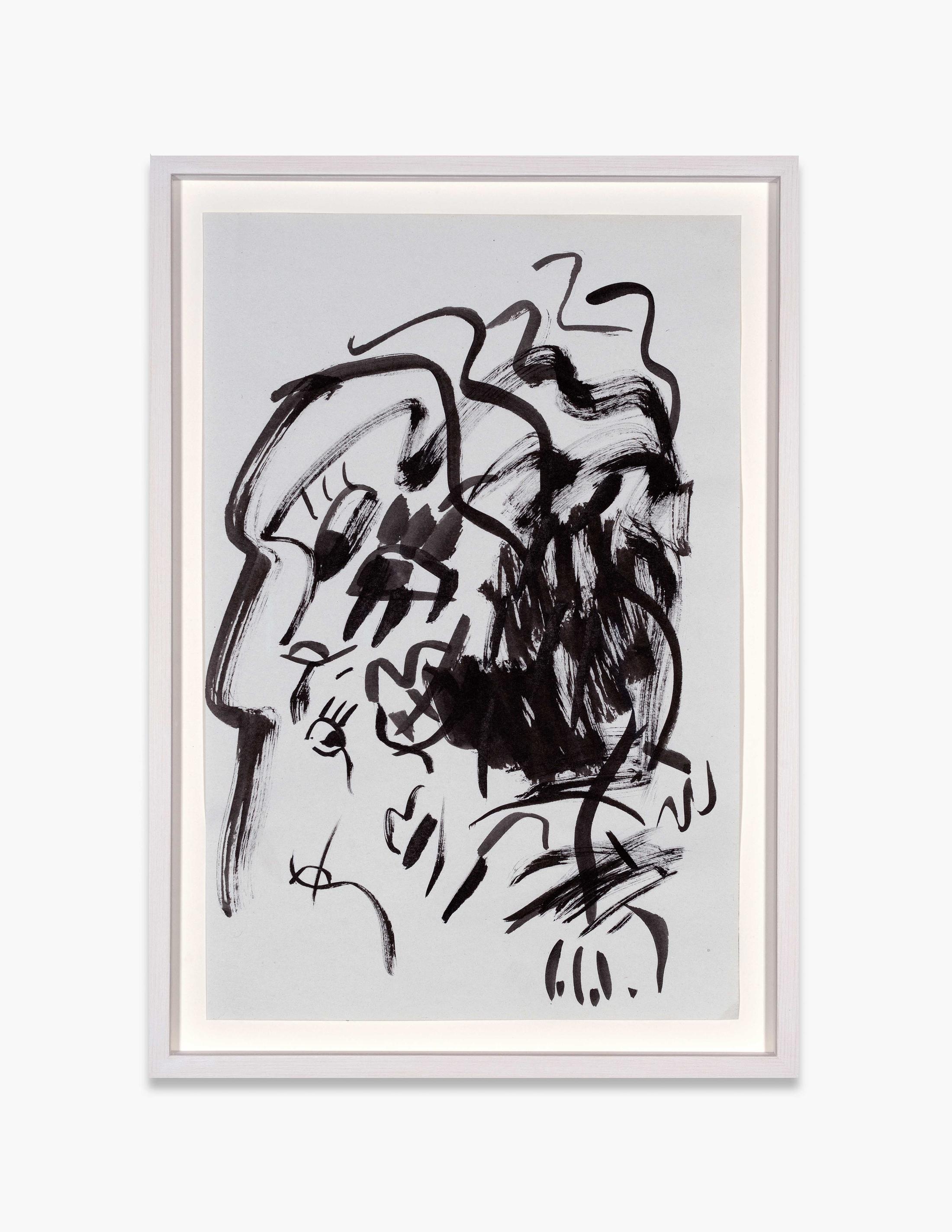 Exhibition View Ser Serpas Soloshow «Models; view on Untitled, 2019» at Karma International, Zurich, 2020 / Photo: James Bantone / Courtesy: the artist and Karma International, Zurich / Los Angeles