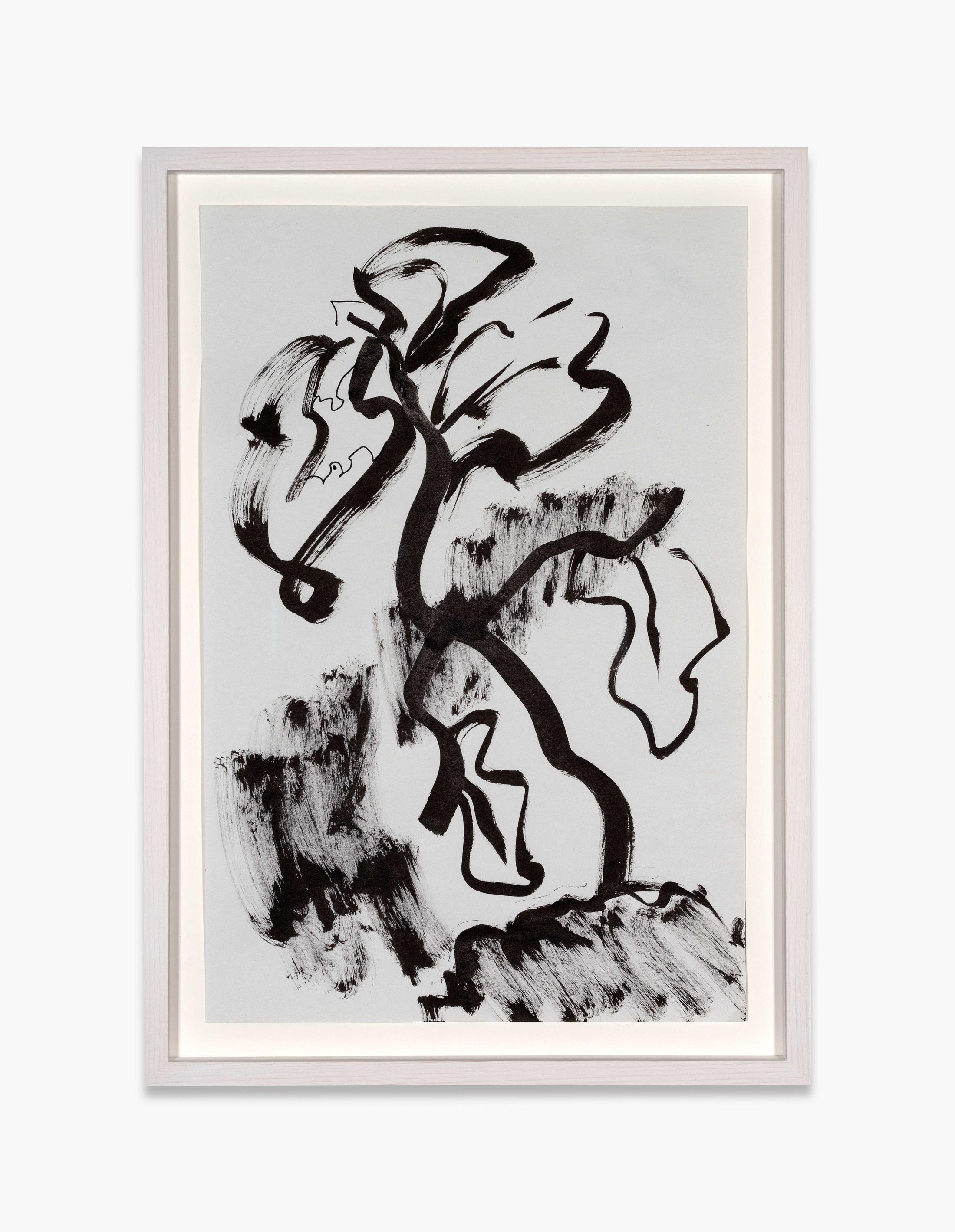 Exhibition View Ser Serpas Soloshow «Models; view on Untitled, 2019» at Karma International, Zurich, 2020 / Photo: James Bantone / Courtesy: the artist and Karma International, Zurich / Los Angeles