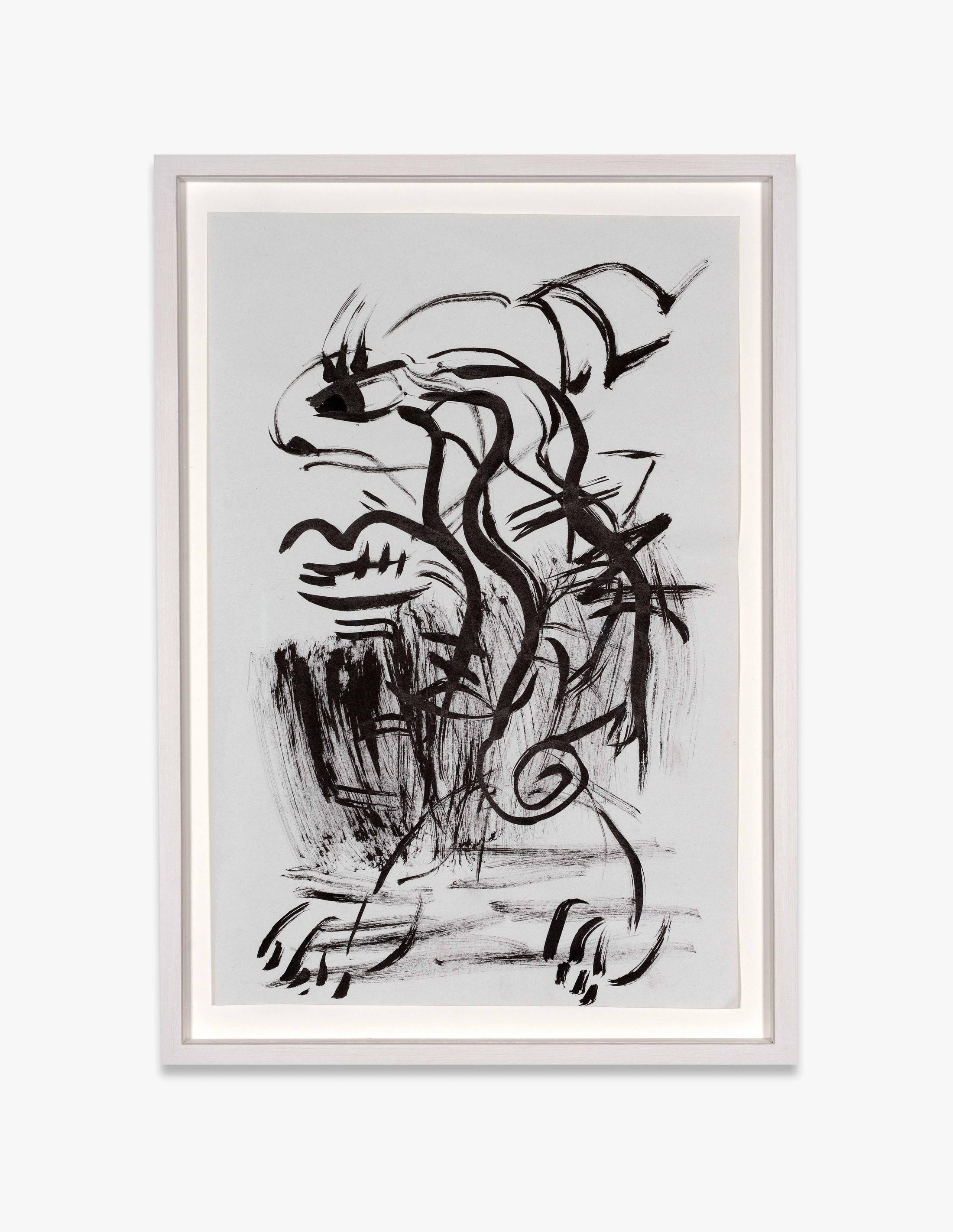 Exhibition View Ser Serpas Soloshow «Models; view on Untitled, 2019» at Karma International, Zurich, 2020 / Photo: James Bantone / Courtesy: the artist and Karma International, Zurich / Los Angeles