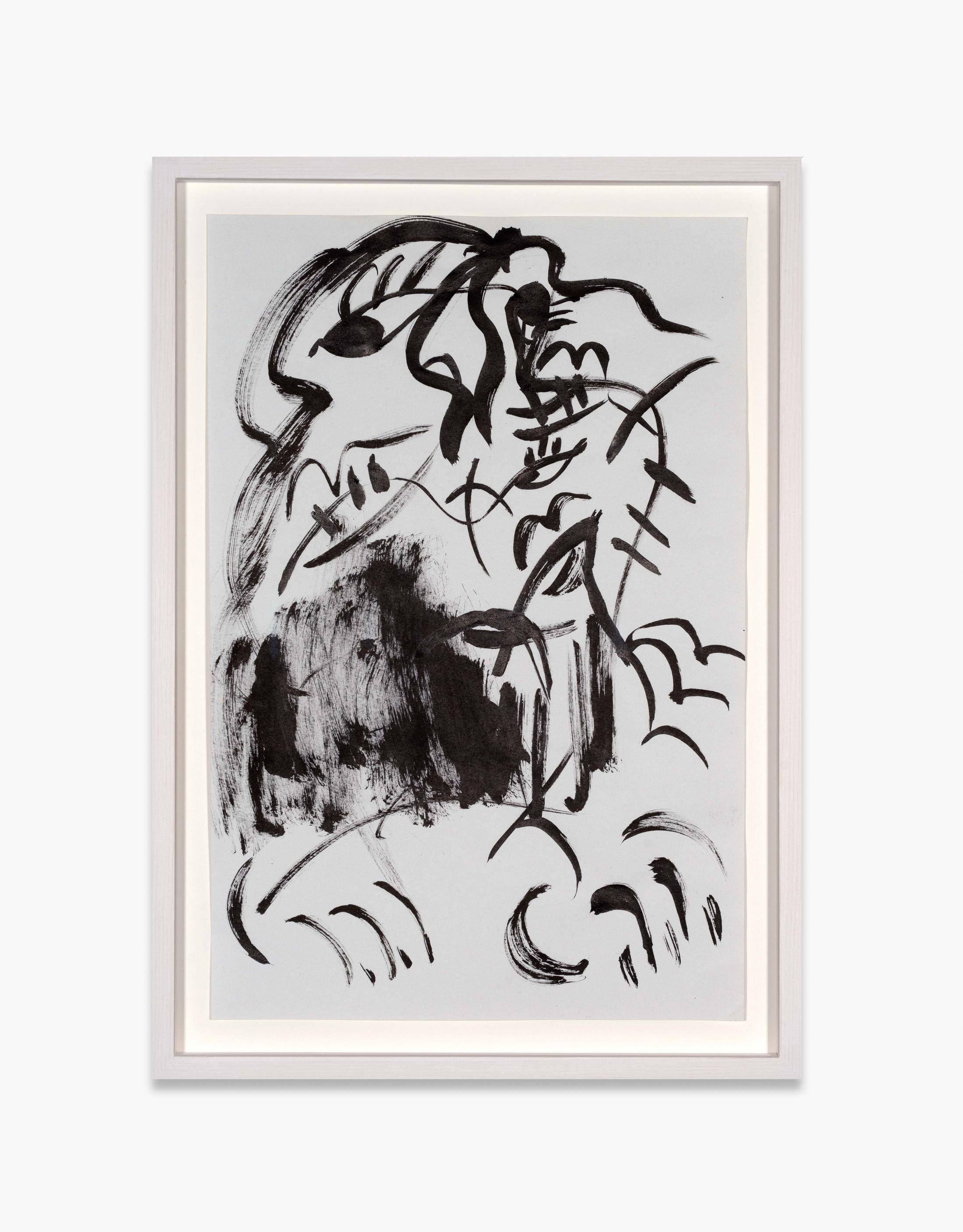 Exhibition View Ser Serpas Soloshow «Models; view on Untitled, 2019» at Karma International, Zurich, 2020 / Photo: James Bantone / Courtesy: the artist and Karma International, Zurich / Los Angeles