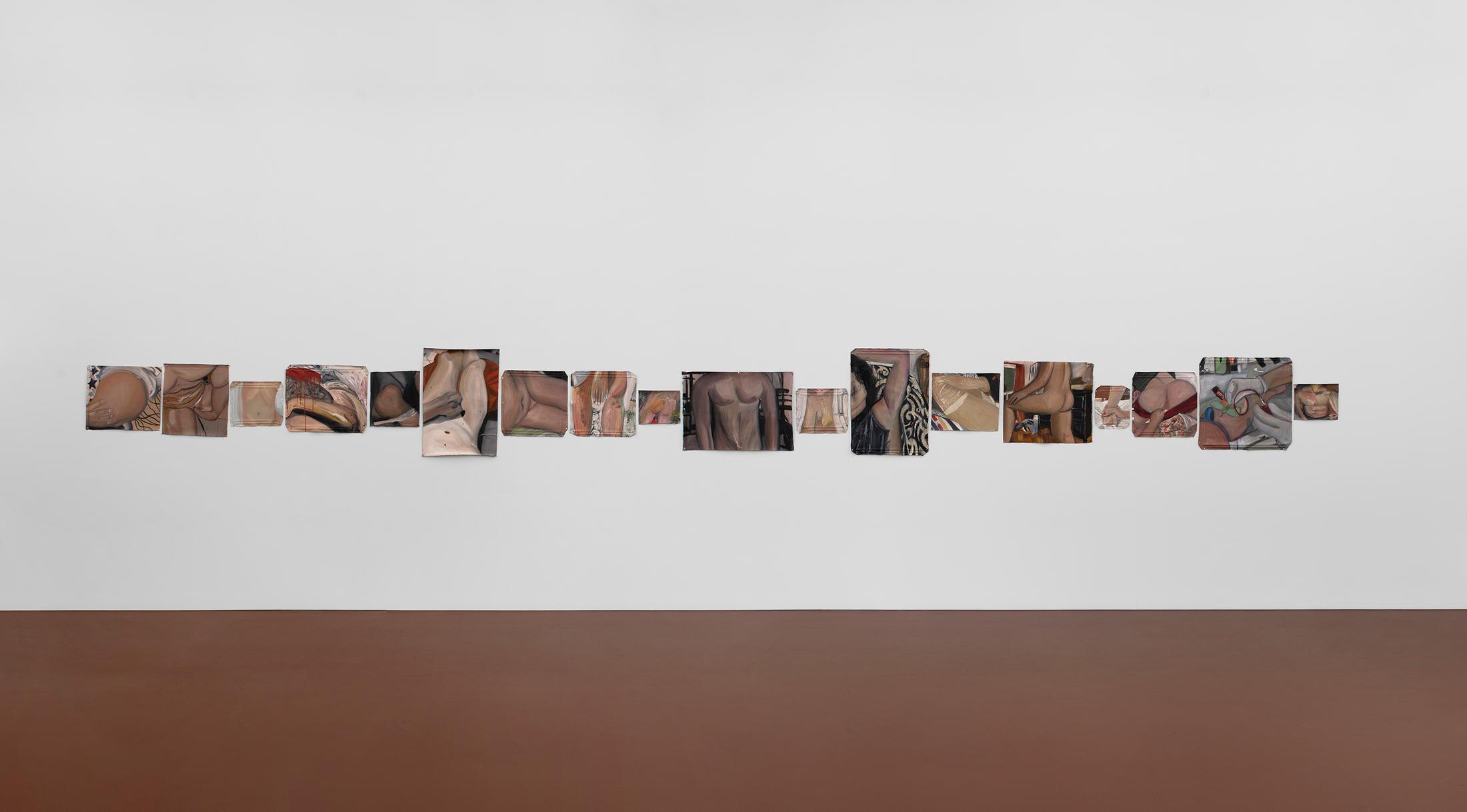 Exhibition View Ser Serpas Soloshow «Models» at Karma International, Zurich, 2020 / Photo: James Bantone / Courtesy: the artist and Karma International, Zurich / Los Angeles