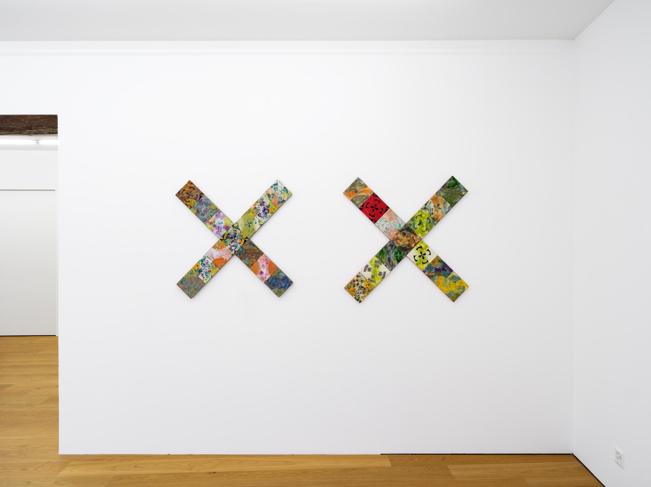 Exhibition View Séverine Heizmann Solo Show «jittering at dusk» at Kirchgasse, Steckborn, 2021 / Photo: CE / Courtesy: the artist and Kirchgasse Gallery