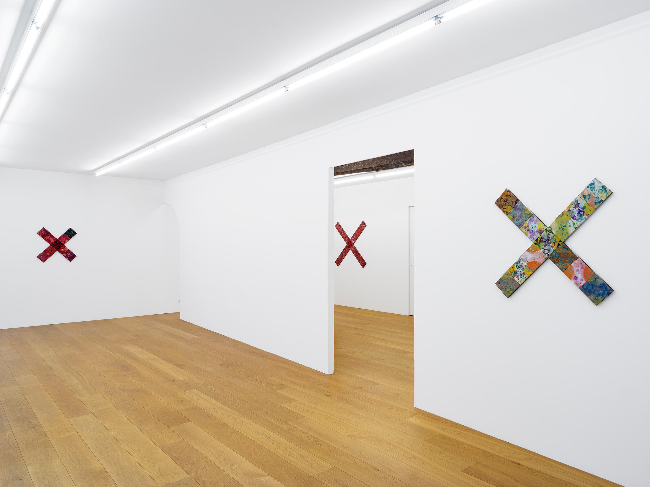 Exhibition View Séverine Heizmann Solo Show «jittering at dusk» at Kirchgasse, Steckborn, 2021 / Photo: CE / Courtesy: the artist and Kirchgasse Gallery