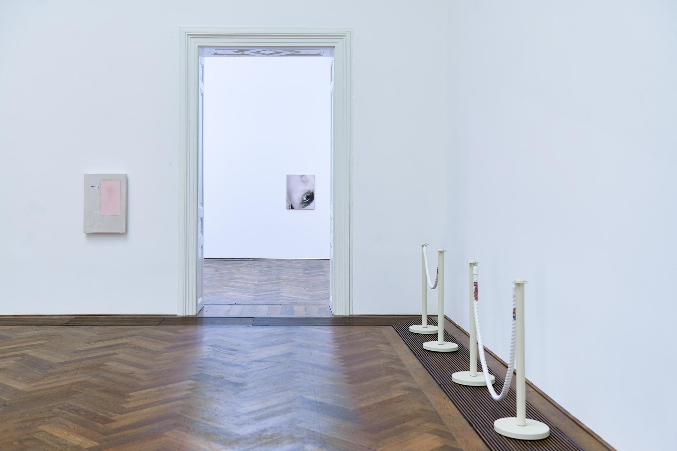 Shahryar Nashat, Installation View, The Cold Horizontals, Kunsthalle Basel, 2017. Photo: Philipp Hänger / Courtesy: the artist, David Kordansky Gallery, Los Angeles and Rodeo Gallery, London