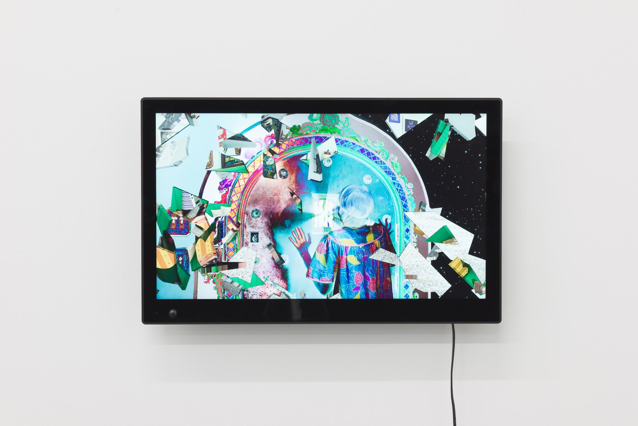 Installation View Shana Moulton «Whispering Pines ∞» at Galerie Gregor Staiger, Zurich, 2018 © / Courtesy the artist & Galerie Gregor Staiger