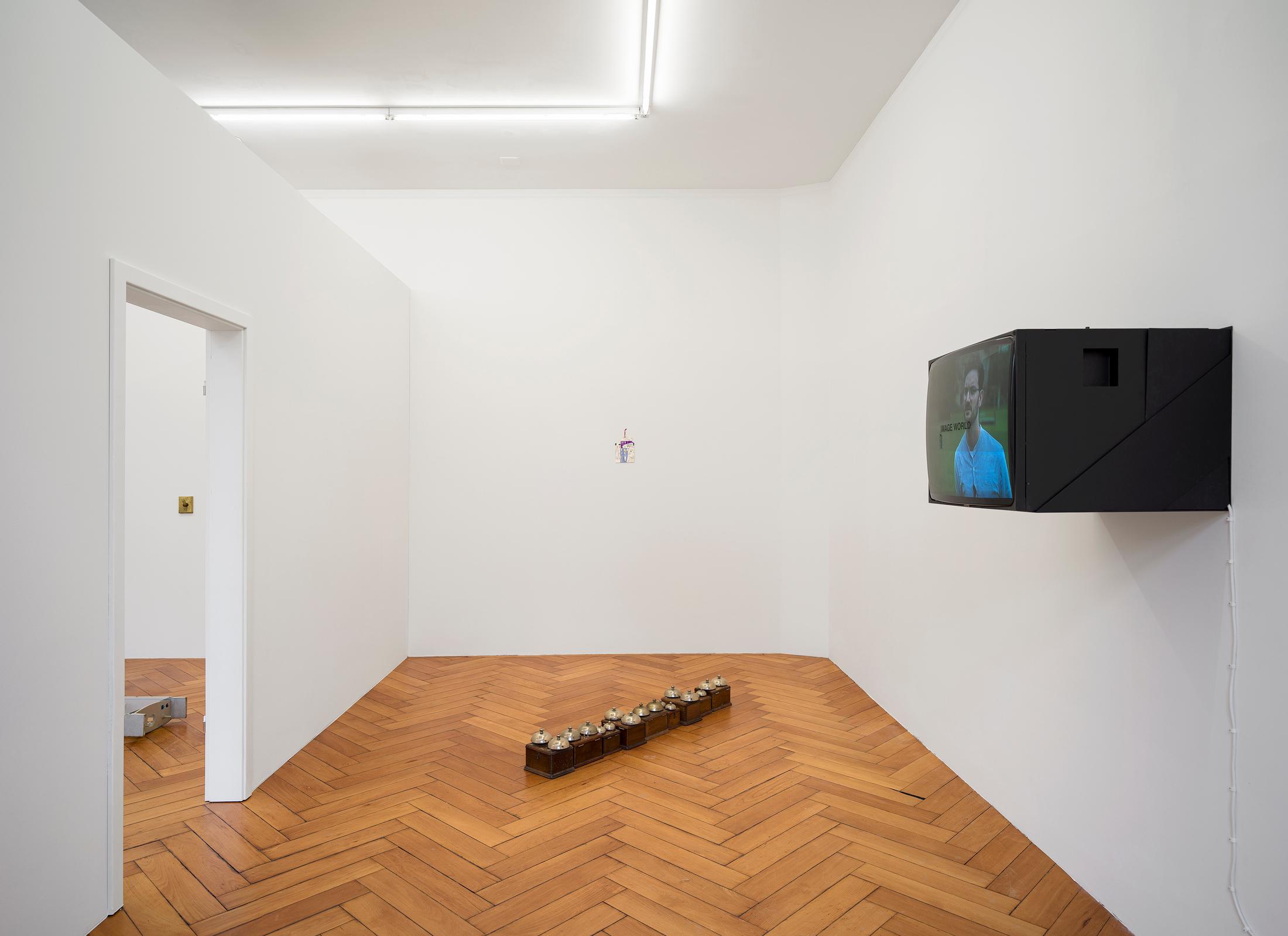 Exhibition View Group Show «Slow Dance (3)» at Stadtgalerie Berne, Berne, 2023 / Photo: Studio Mussano, David Aebi / Courtesy: the artists and Stadtgalerie Bern