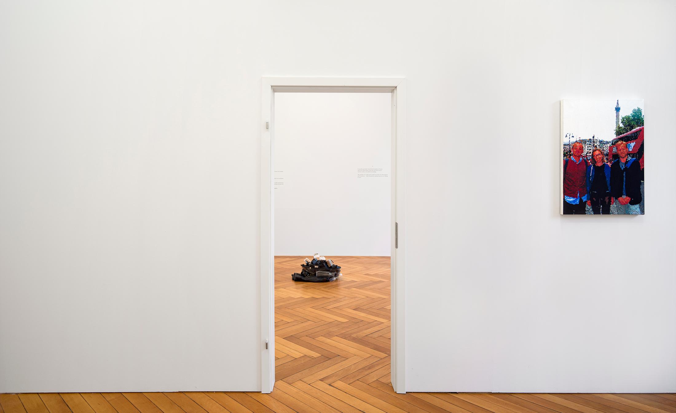 Exhibition View Group Show «Slow Dance (3)» at Stadtgalerie Berne, Berne, 2023 / Photo: Studio Mussano, David Aebi / Courtesy: the artists and Stadtgalerie Bern