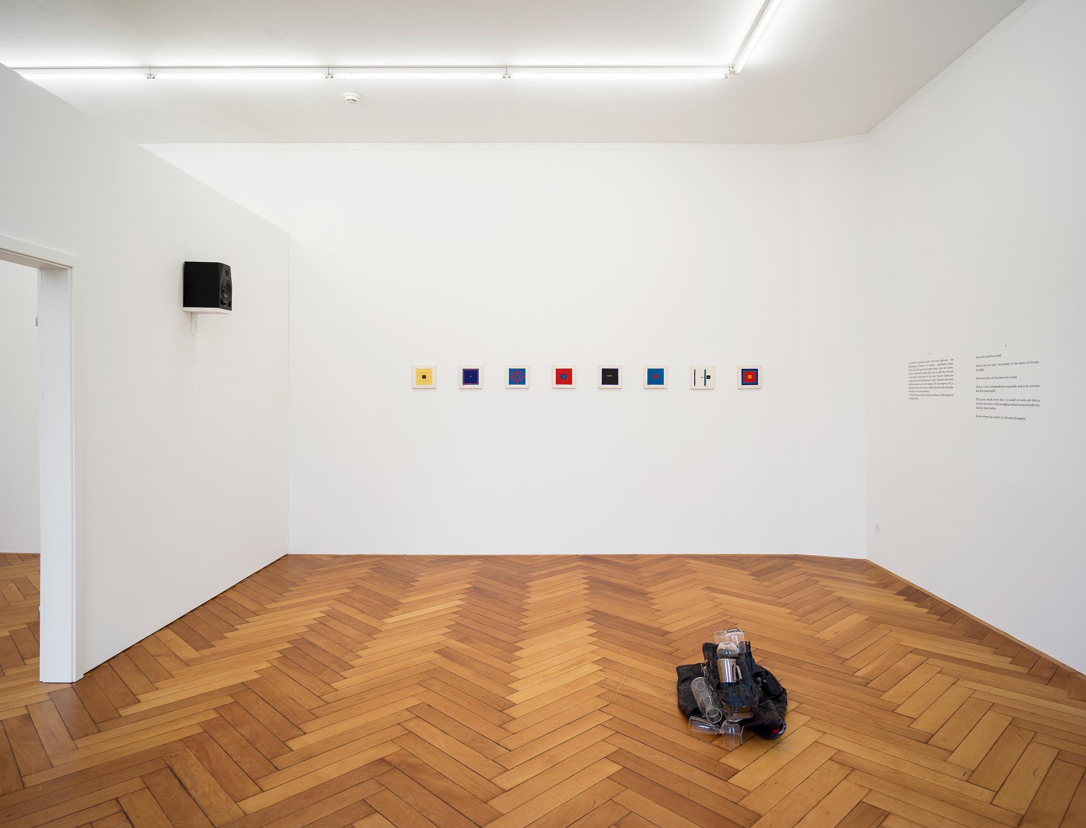Exhibition View Group Show «Slow Dance (3)» at Stadtgalerie Berne, Berne, 2023 / Photo: Studio Mussano, David Aebi / Courtesy: the artists and Stadtgalerie Bern