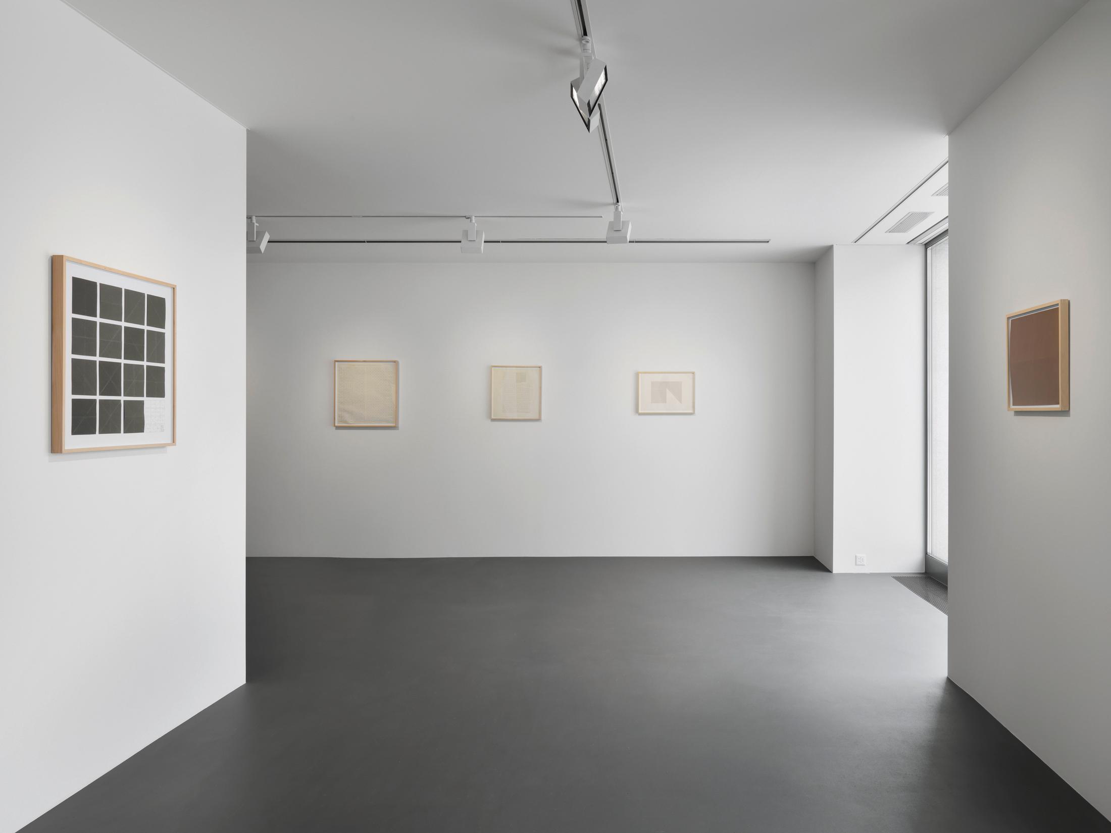 Installation view, Sol LeWitt: 1 + 1 = 1 Million, Curated by Tom Sachs, Vito Schnabel Gallery, St. Moritz © 2018 The LeWitt Estate / Artists Rights Society (ARS), New York; Courtesy Paula Cooper Gallery, New York, and Vito Schnabel Gallery, St. Moritz; Photo by Stefan Altenburger