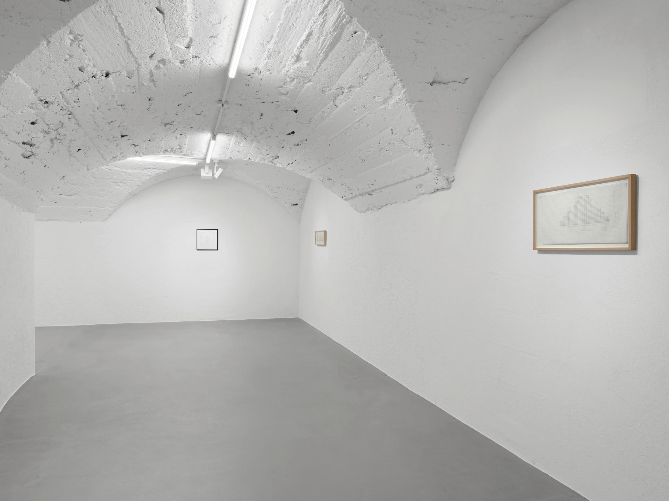 Installation view, Sol LeWitt: 1 + 1 = 1 Million, Curated by Tom Sachs, Vito Schnabel Gallery, St. Moritz
© 2018 The LeWitt Estate / Artists Rights Society (ARS), New York; Courtesy Paula Cooper Gallery, New York, and Vito Schnabel Gallery, St. Moritz; Photo by Stefan Altenburger