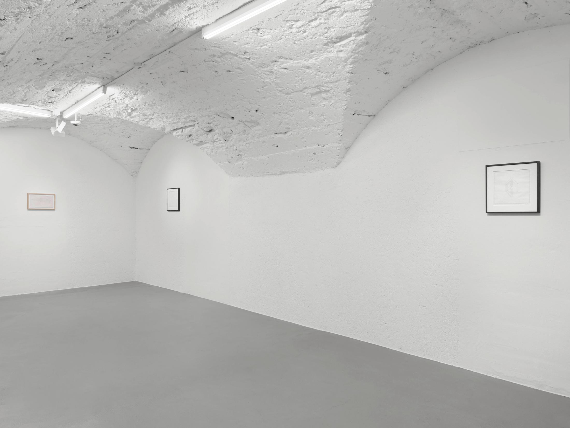 Installation view, Sol LeWitt: 1 + 1 = 1 Million, Curated by Tom Sachs, Vito Schnabel Gallery, St. Moritz
© 2018 The LeWitt Estate / Artists Rights Society (ARS), New York; Courtesy Paula Cooper Gallery, New York, and Vito Schnabel Gallery, St. Moritz; Photo by Stefan Altenburger