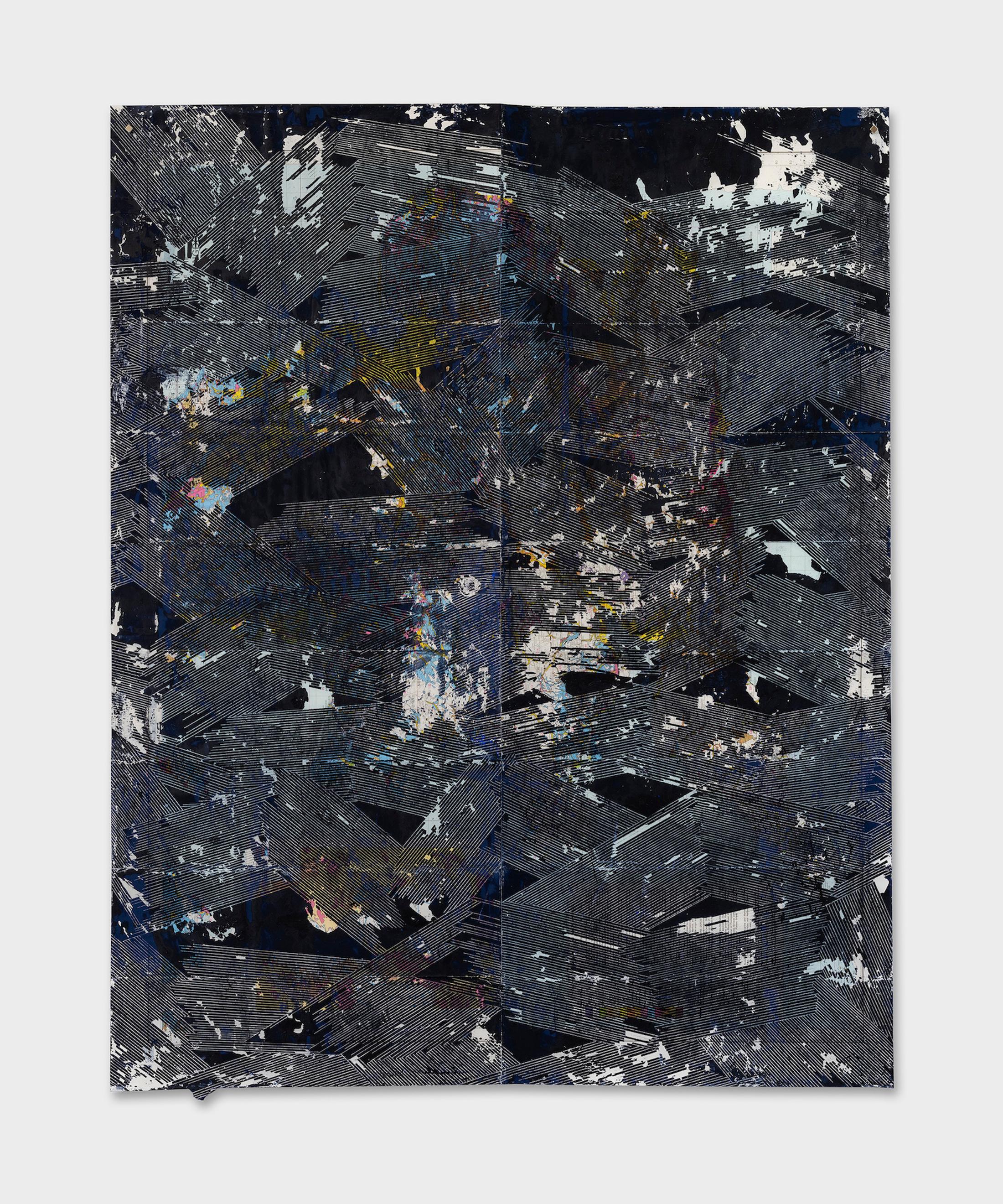 Exhibition View Sophie Bouvier Ausländer Soloshow «Words, Works, Worlds; view on Radar, 2019» at Galerie Heinzer Reszler, Lausanne, 2019 / Photo: Julien Gremaud / Courtesy: the artist and Galerie Heinzer Reszler