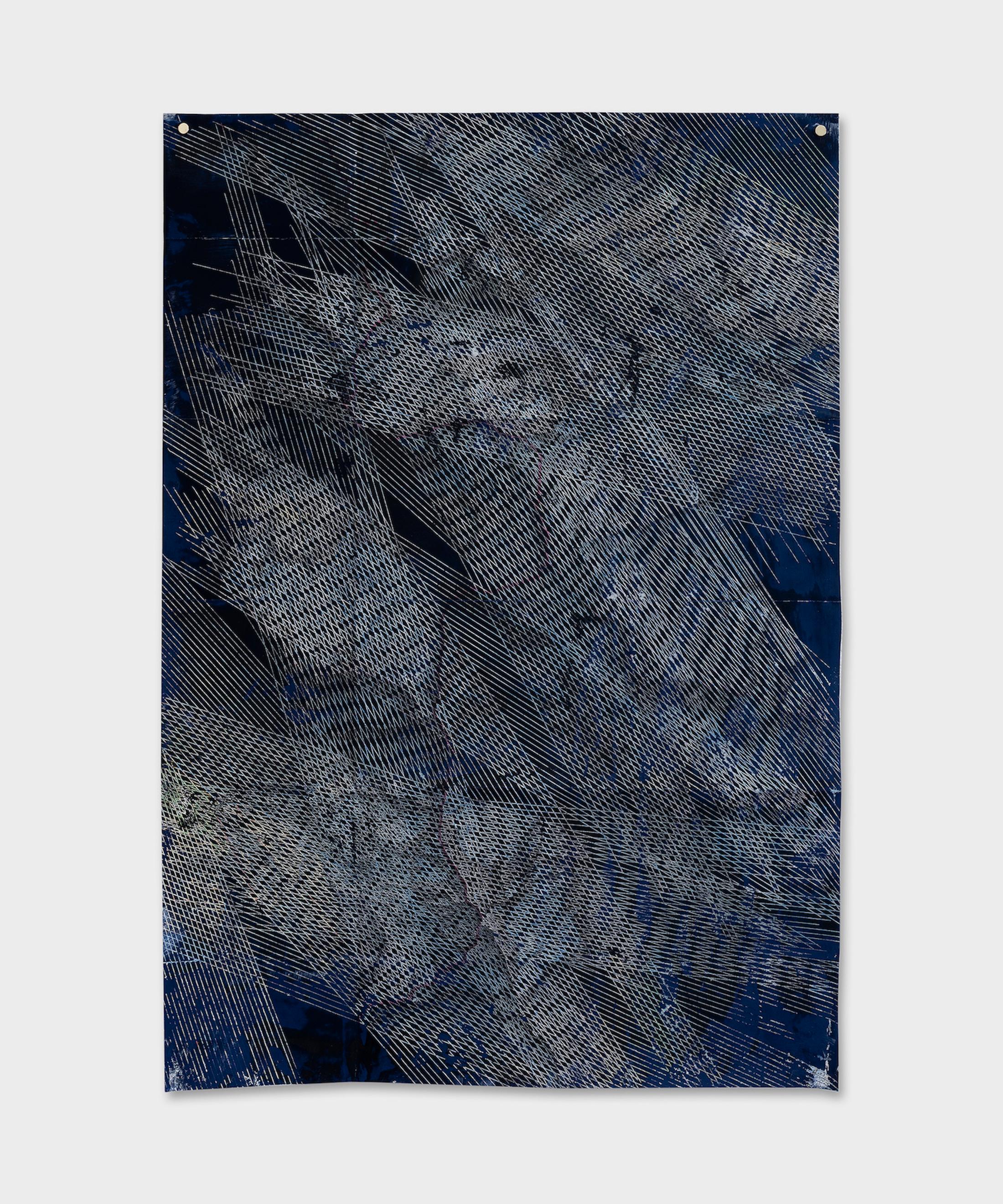 Exhibition View Sophie Bouvier Ausländer Soloshow «Words, Works, Worlds; view on Radar, 2019» at Galerie Heinzer Reszler, Lausanne, 2019 / Photo: Julien Gremaud / Courtesy: the artist and Galerie Heinzer Reszler