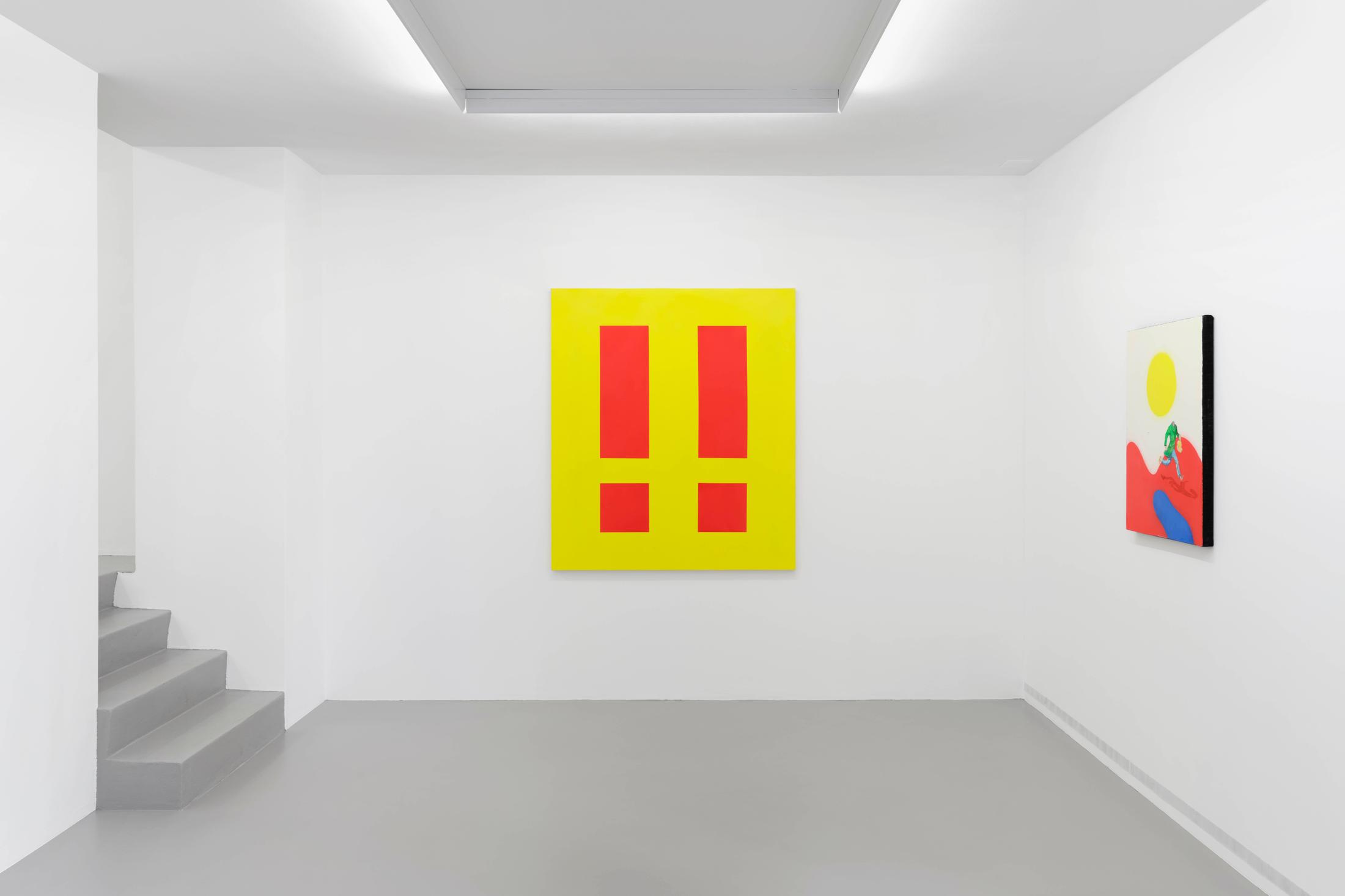 Exhibition View Sophie Reinhold Soloshow «Y» at GALERIE PHILIPPZOLLINGER, Zurich, 2020 / Photo: Conradin Frei / Courtesy: the artist and GALERIE PHILIPPZOLLINGER