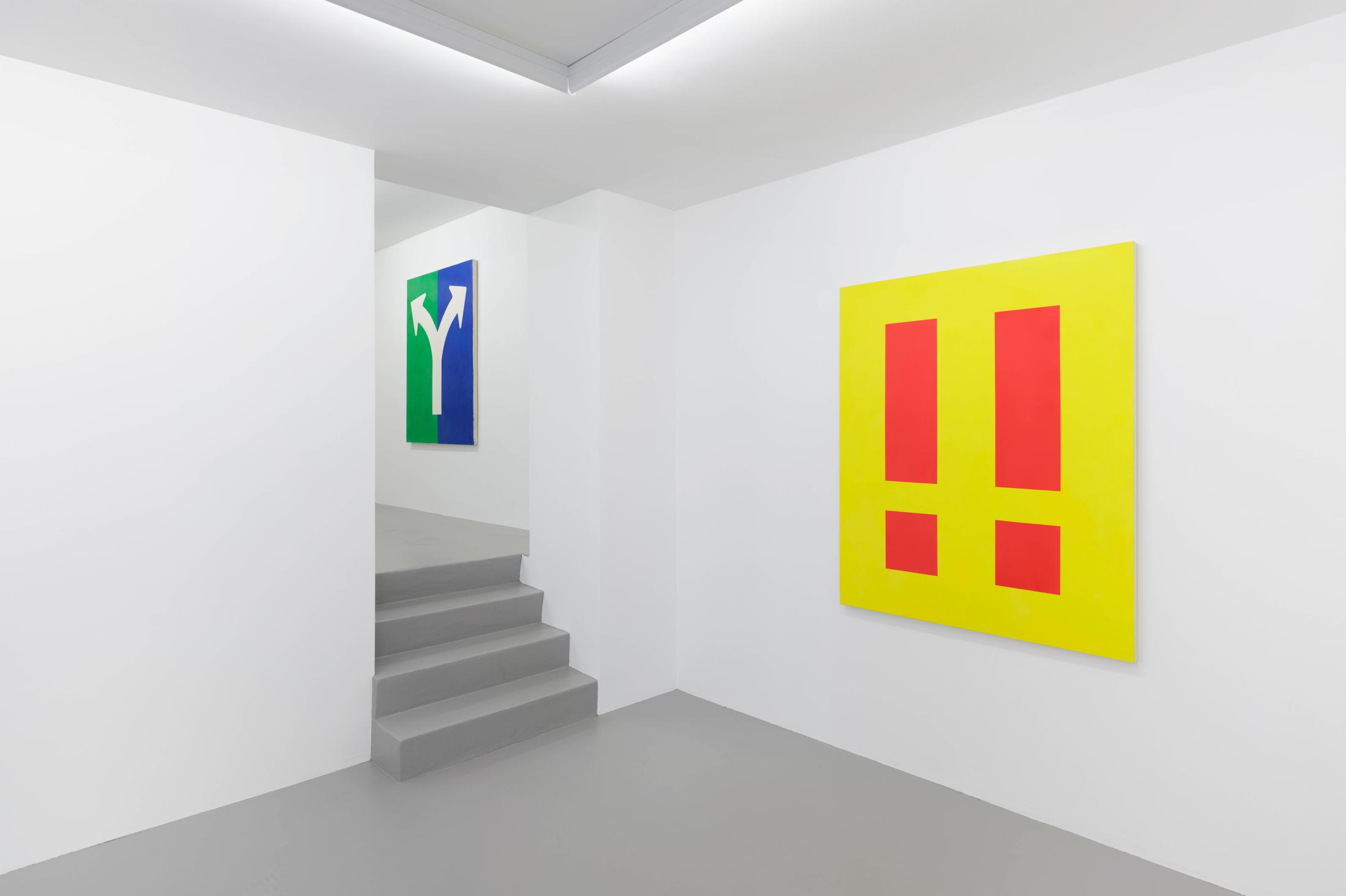 Exhibition View Sophie Reinhold Soloshow «Y» at GALERIE PHILIPPZOLLINGER, Zurich, 2020 / Photo: Conradin Frei / Courtesy: the artist and GALERIE PHILIPPZOLLINGER