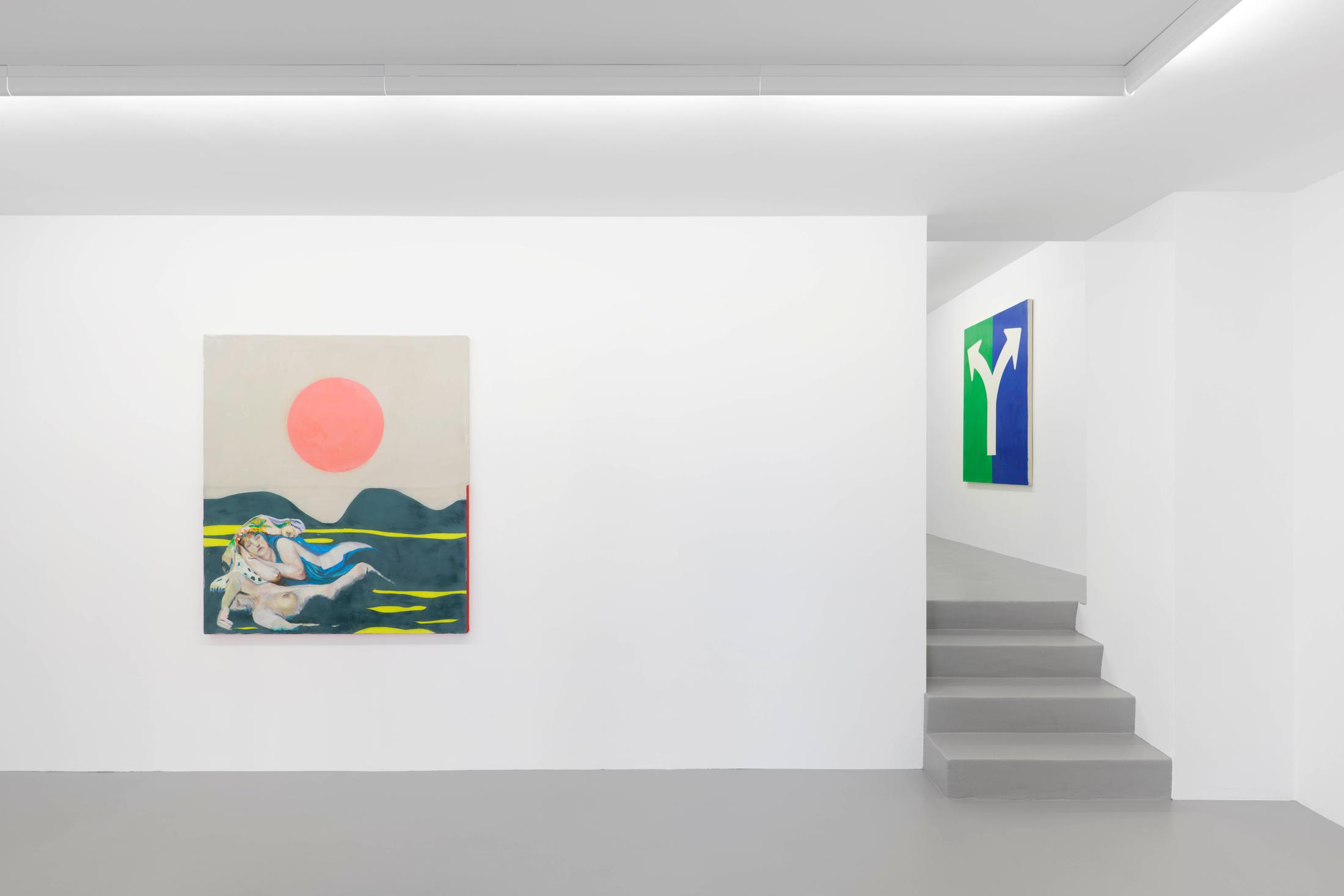 Exhibition View Sophie Reinhold Soloshow «Y» at GALERIE PHILIPPZOLLINGER, Zurich, 2020 / Photo: Conradin Frei / Courtesy: the artist and GALERIE PHILIPPZOLLINGER