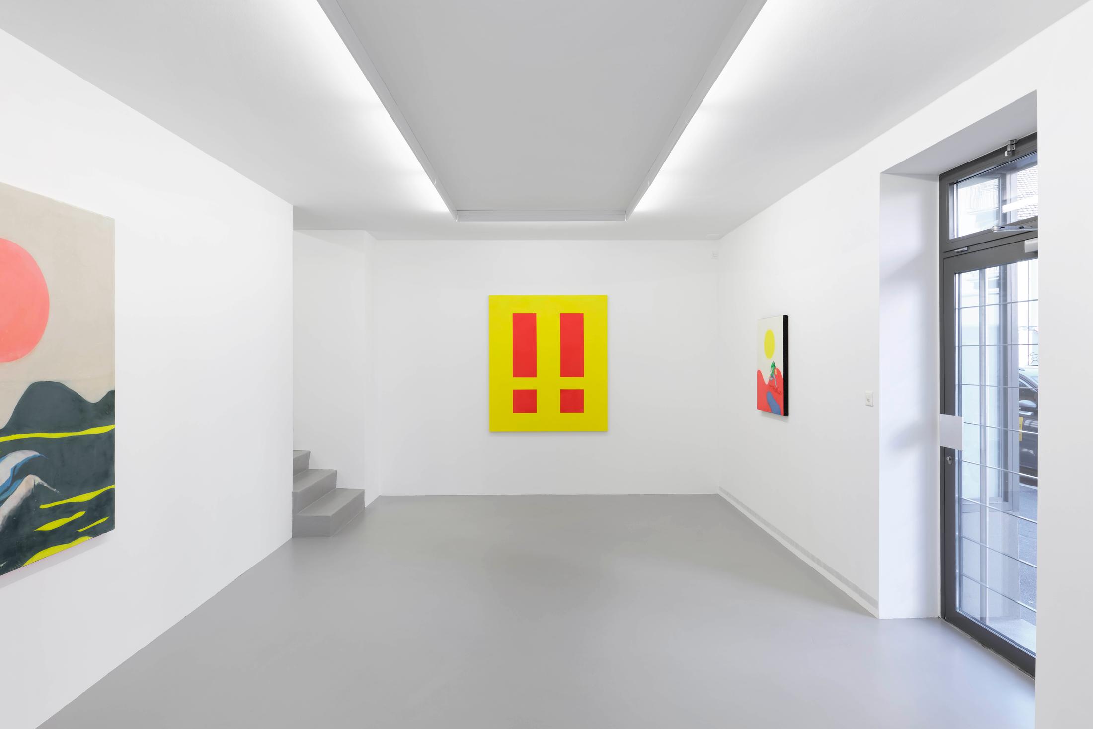 Exhibition View Sophie Reinhold Soloshow «Y» at GALERIE PHILIPPZOLLINGER, Zurich, 2020 / Photo: Conradin Frei / Courtesy: the artist and GALERIE PHILIPPZOLLINGER